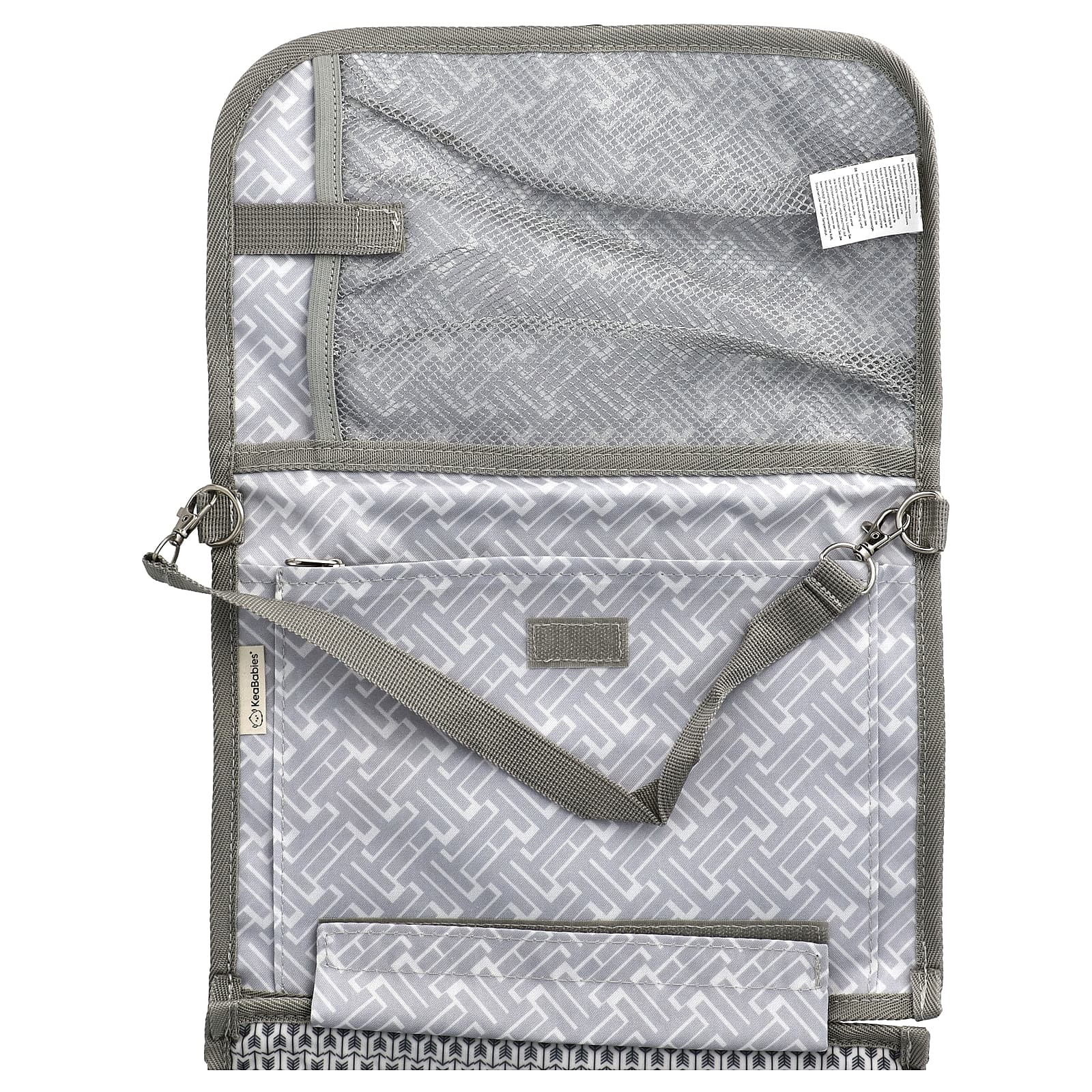 KeaBabies, Ezee, подгузник для младенцев, серый, 1 шт.