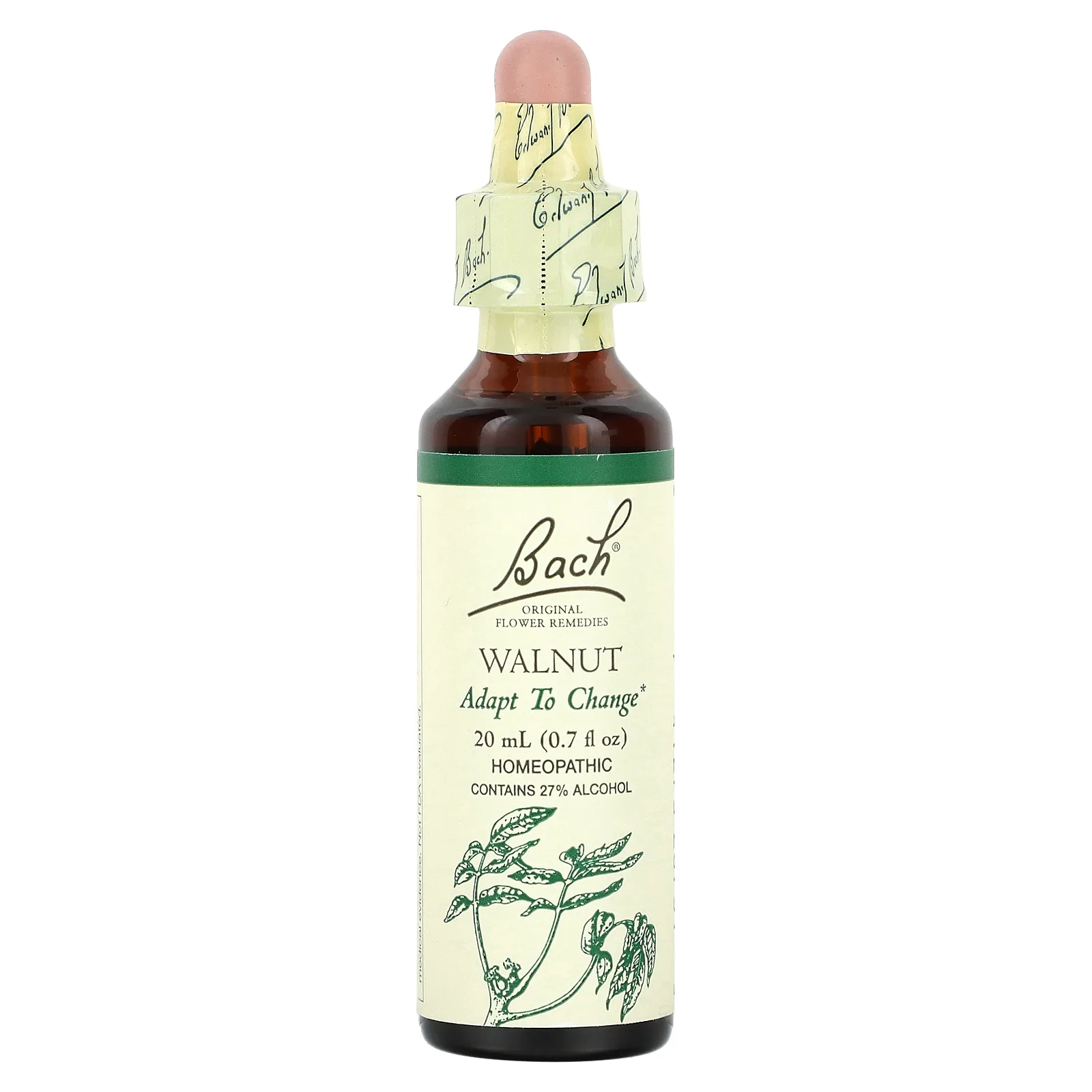 Bach, Original Flower Remedies, грецкий орех, 20 мл (0,7 жидк. Унции)
