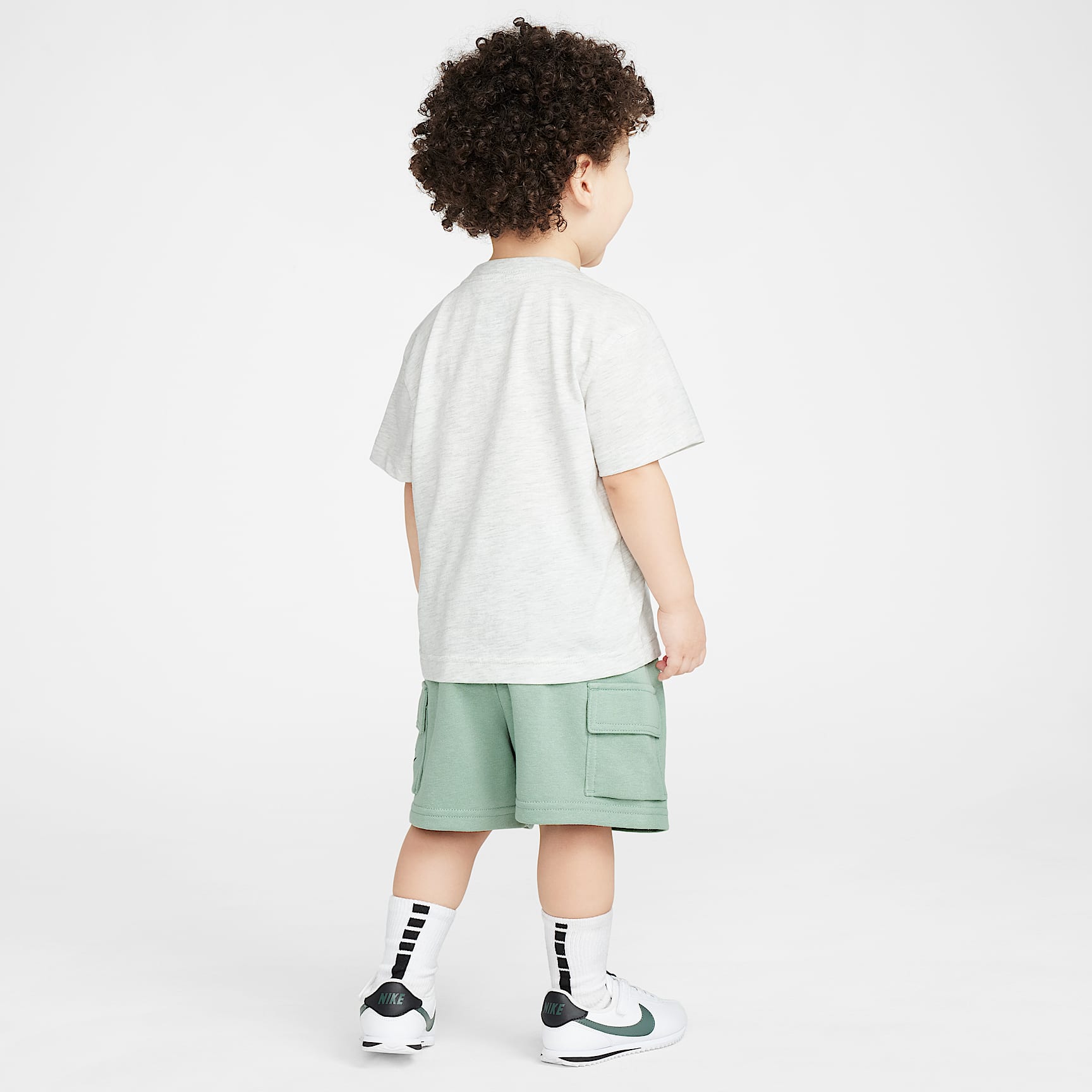 Nike Sportswear Toddler Pocket T-Shirt and French Terry Shorts Set