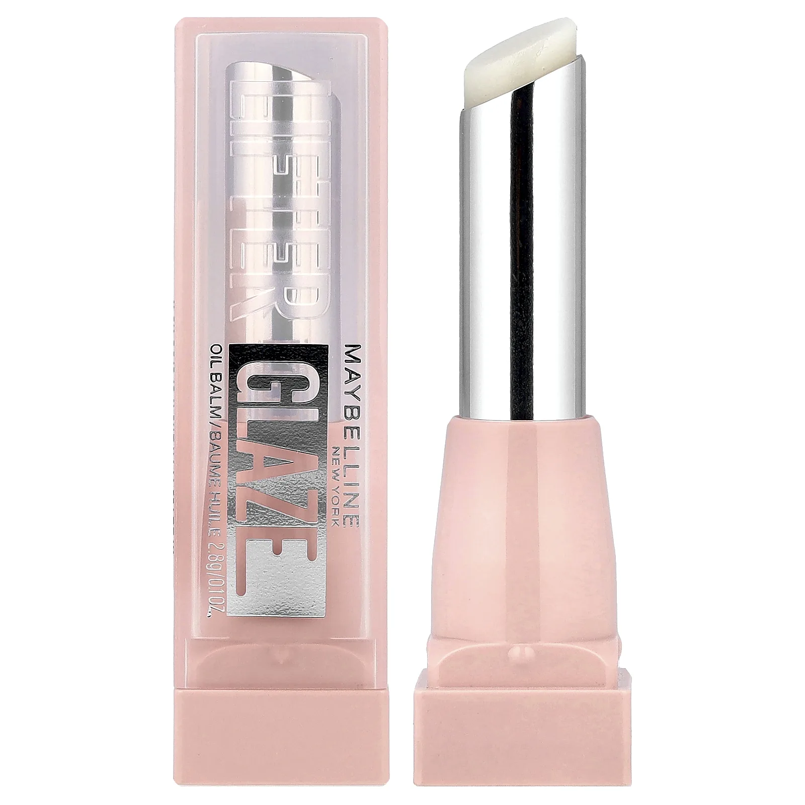 Maybelline, масляный бальзам с глазурью, оттенок 001 Clear Crave, 2,8 г (0,1 унции)