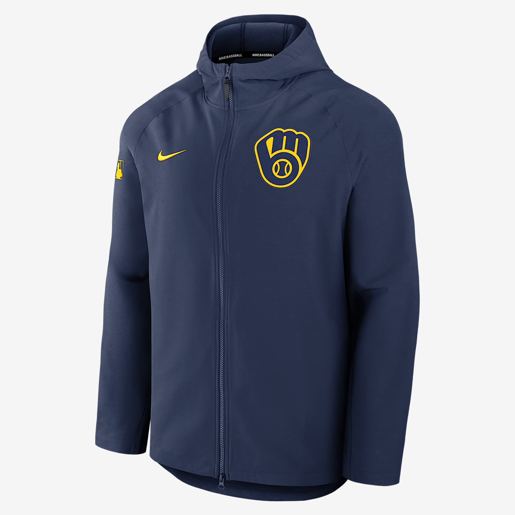 Milwaukee Brewers Authentic Collection Men’s Nike Therma MLB Full-Zip Jacket