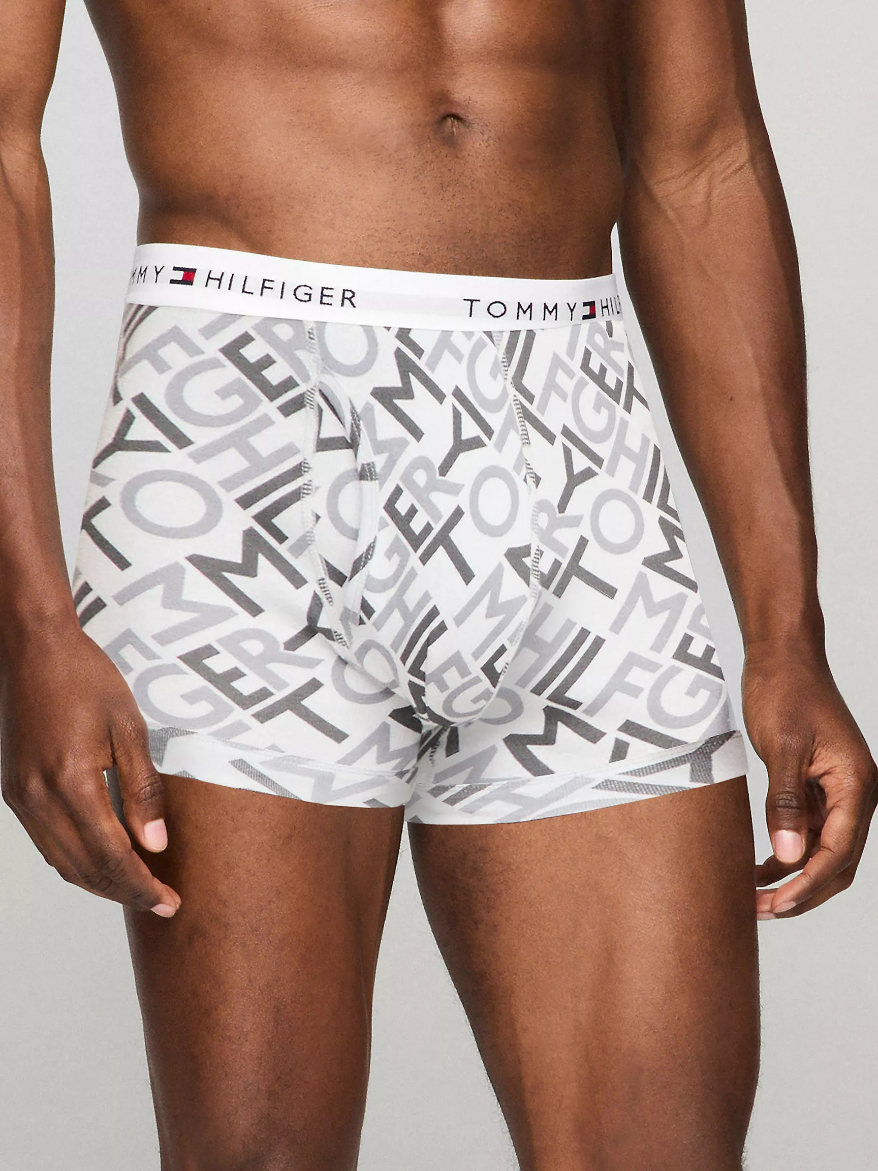 Мужское нижнее белье Tommy Hilfiger, Классические хлопковые трусы-боксёры (набор 3 шт.)