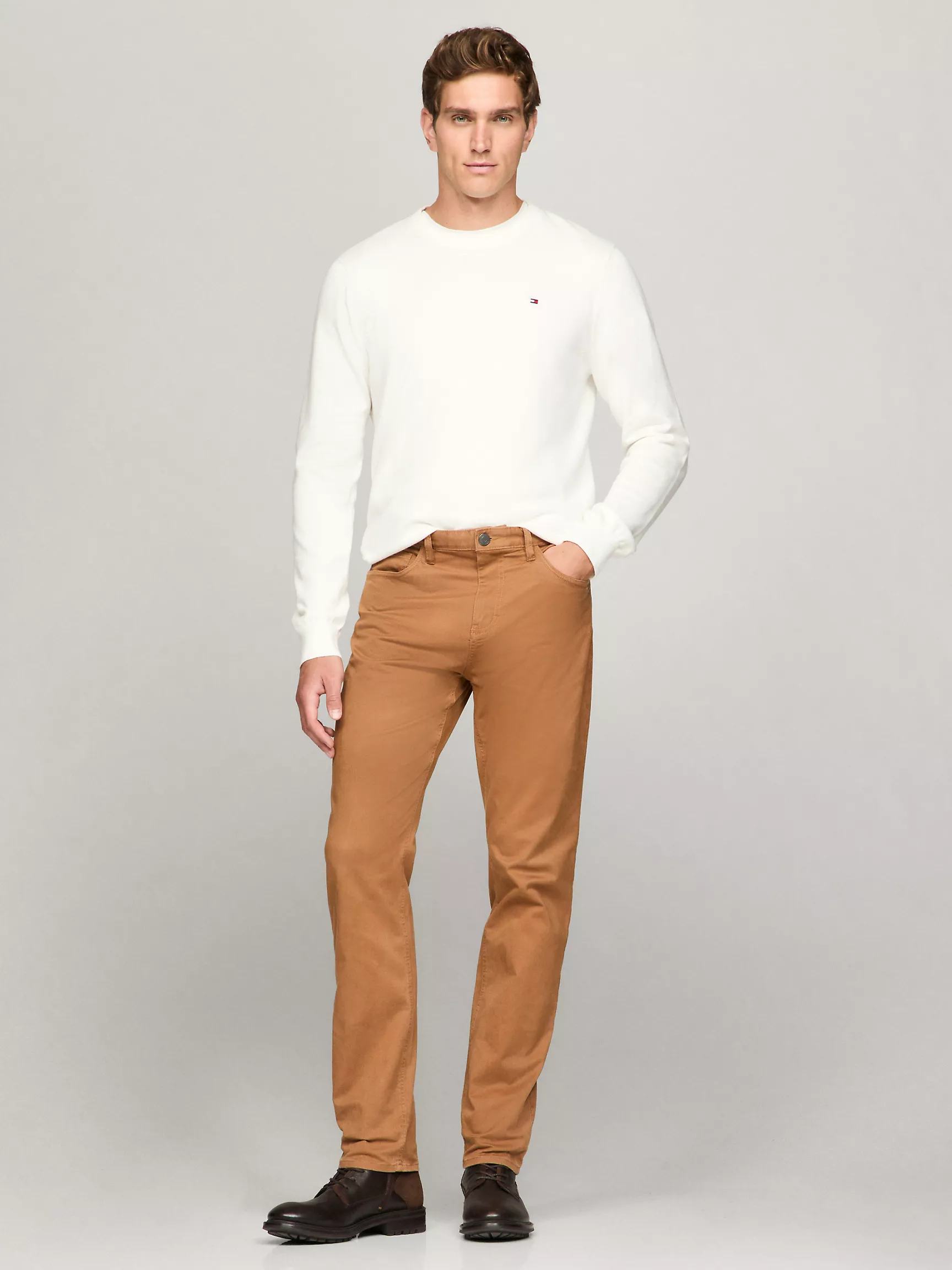 Мужские брюки Tommy Hilfiger, Прямые брюки из твила