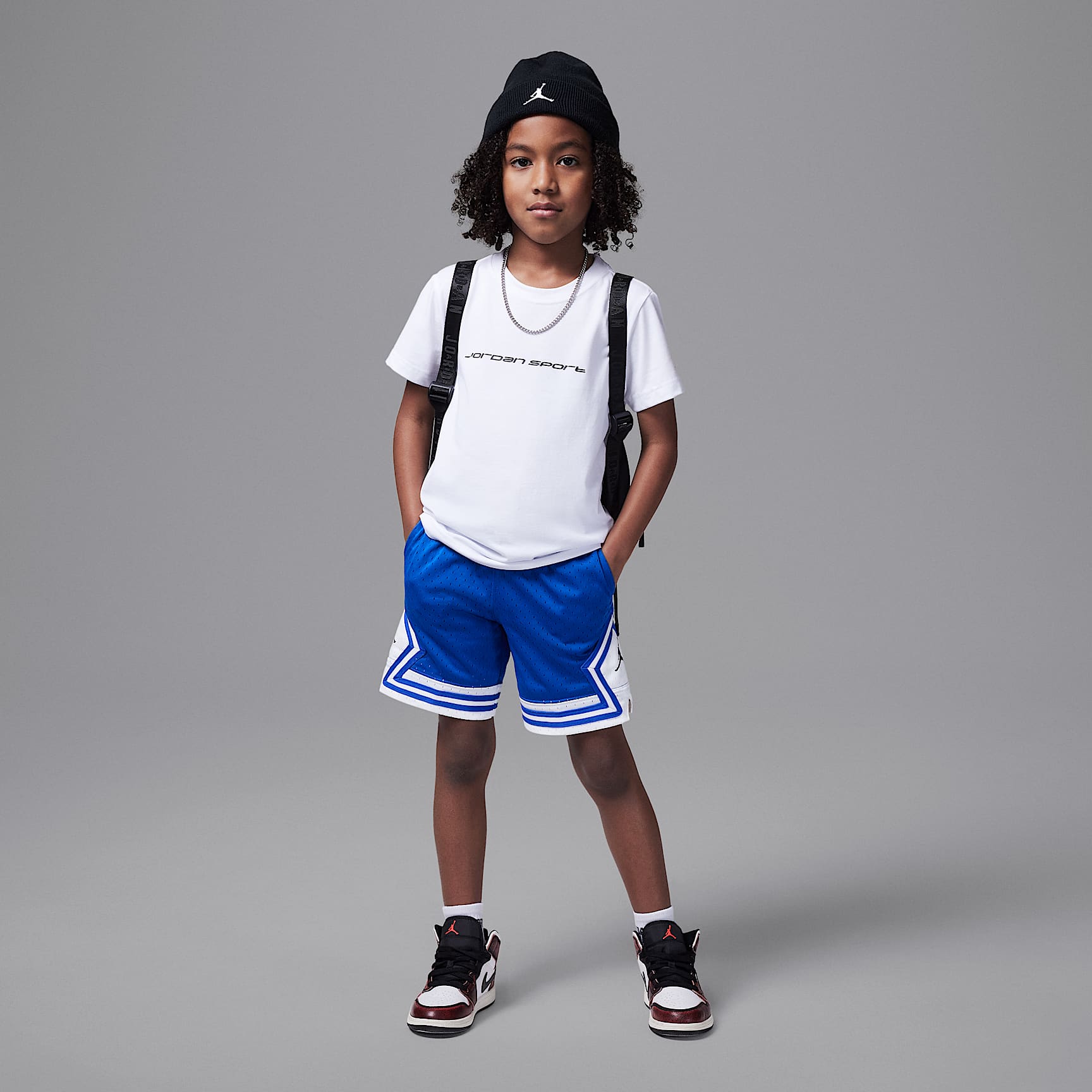 Jordan Dri-FIT Sport Little Kids' Diamond Shorts