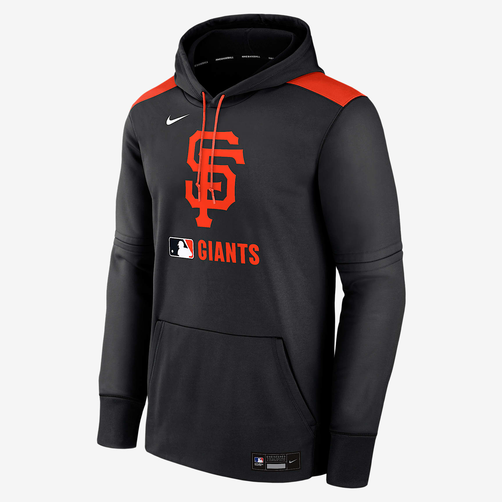 San Francisco Giants Authentic Collection Men's Nike Therma MLB Pullover Hoodie