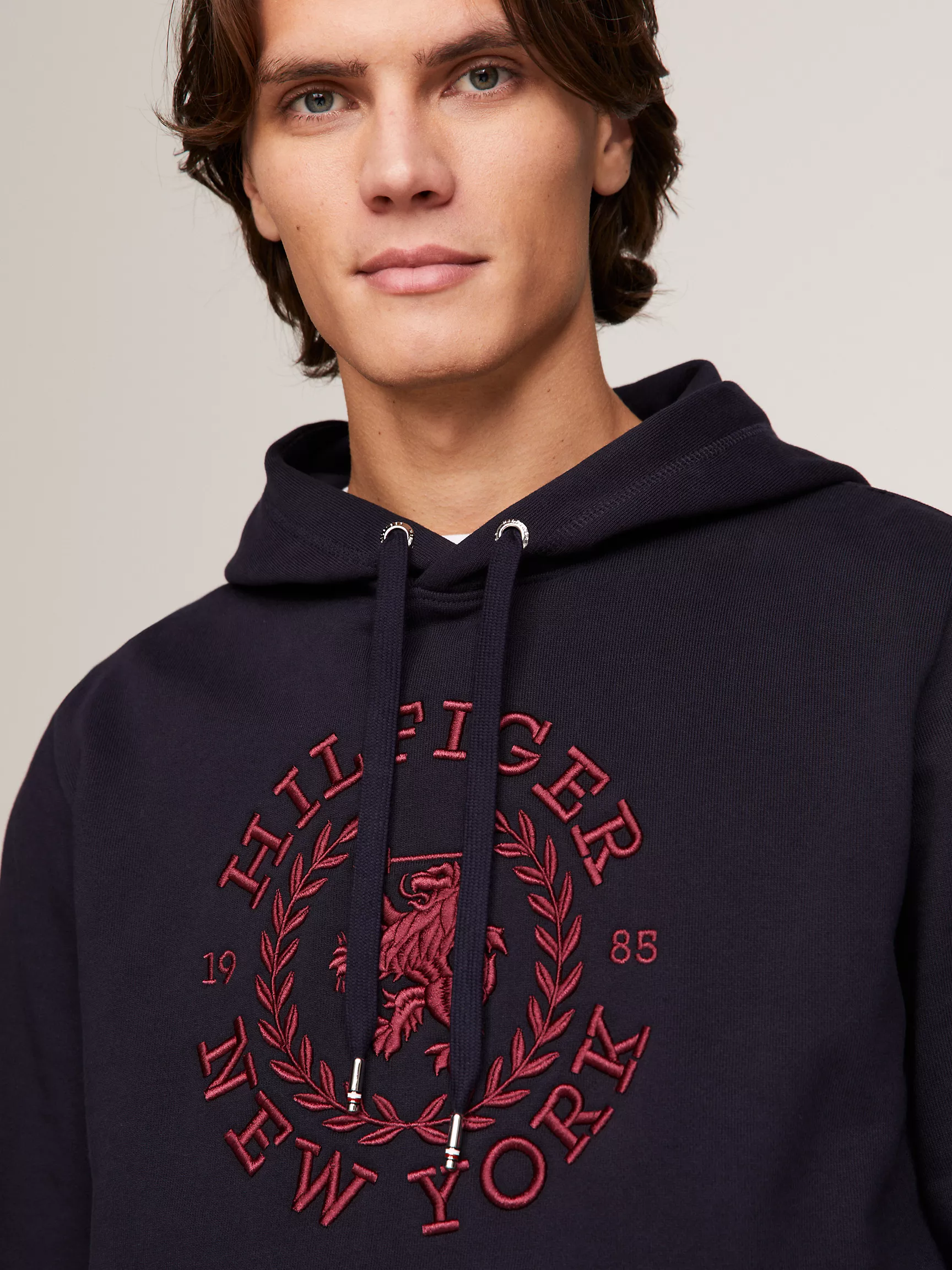 Мужское худи Tommy Hilfiger, Худи с вышитым логотипом Heritage
