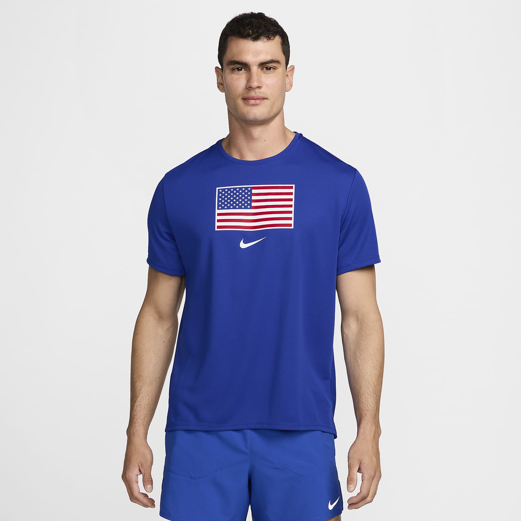 USA Miler Men's Nike Dri-FIT Short-Sleeve Running Top