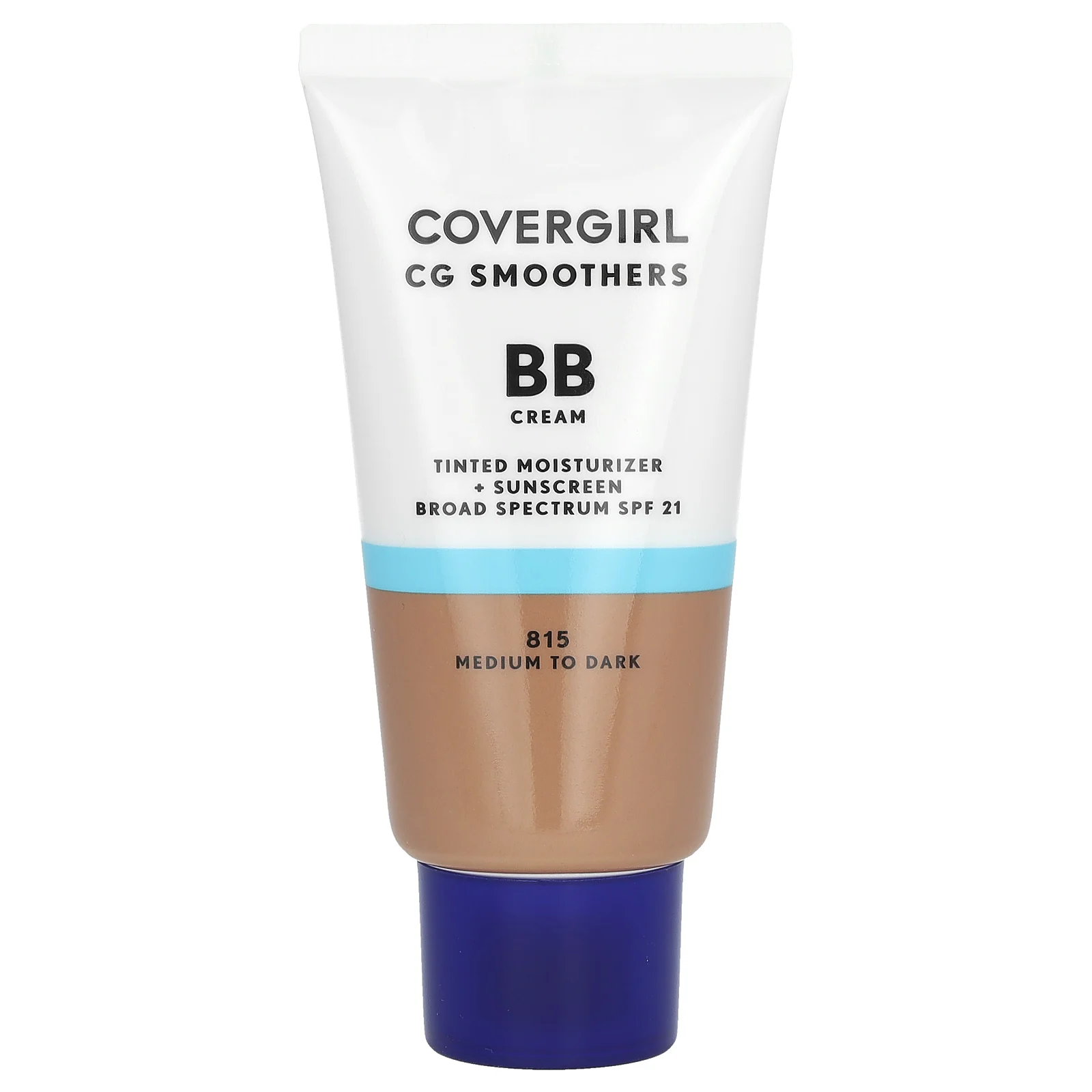 Covergirl, CG Smoothers, BB-крем, SPF 21, оттенок 815 от среднего до темного, 40 мл (1,35 жидк. унции)