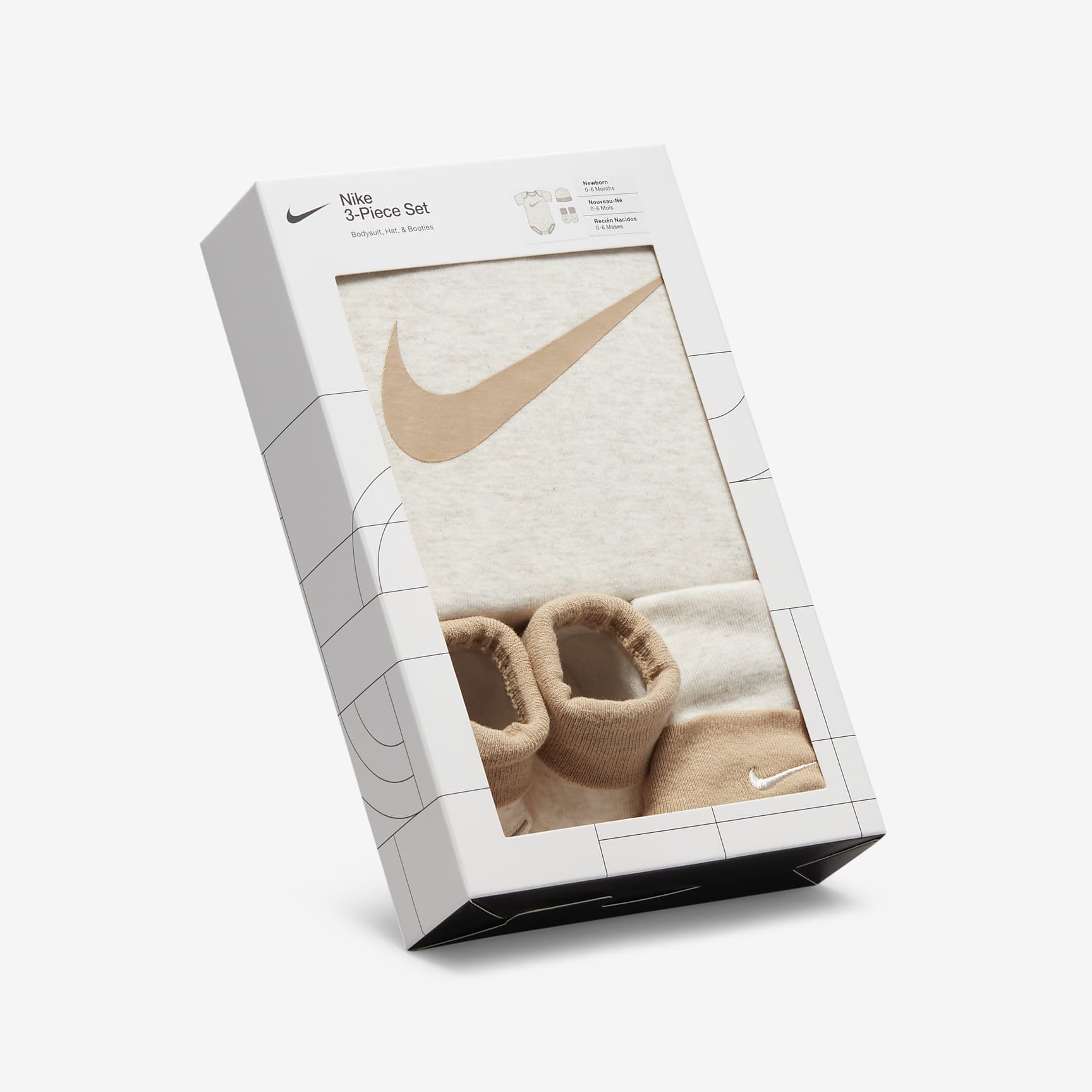 Nike Baby Swoosh 3-Piece Boxed Set