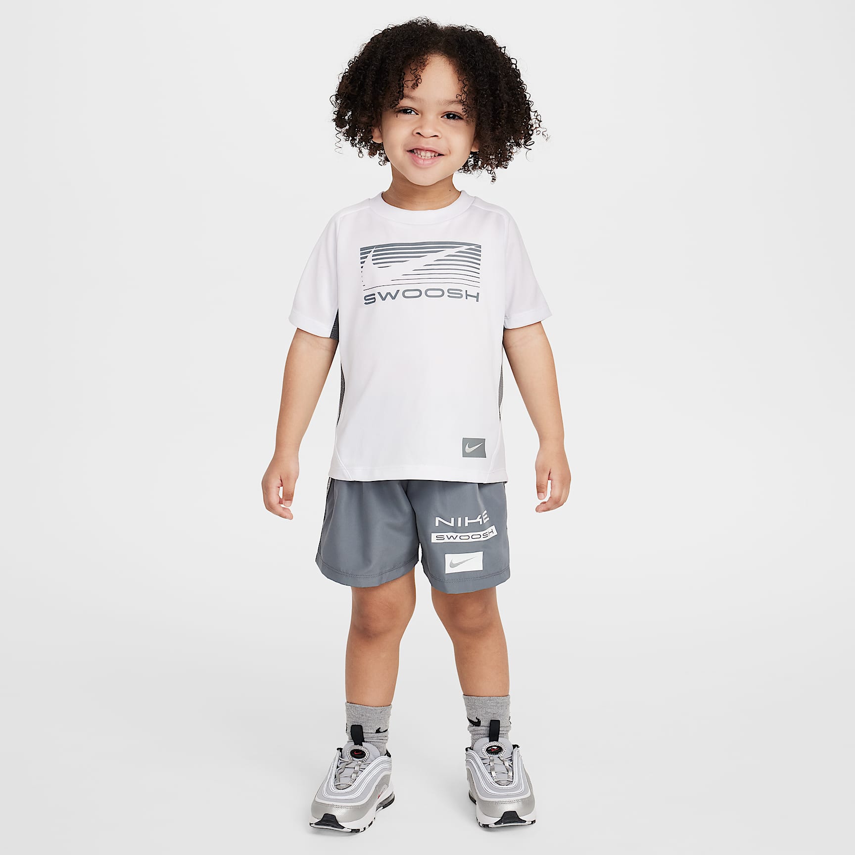 Nike Dri-FIT Toddler 2-Piece Multi Woven Shorts Set
