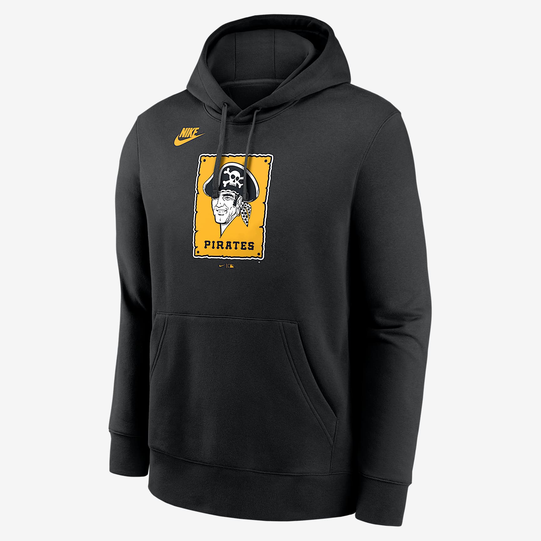 Pittsburgh Pirates Cooperstown Logo Club Men's Nike MLB Pullover Hoodie