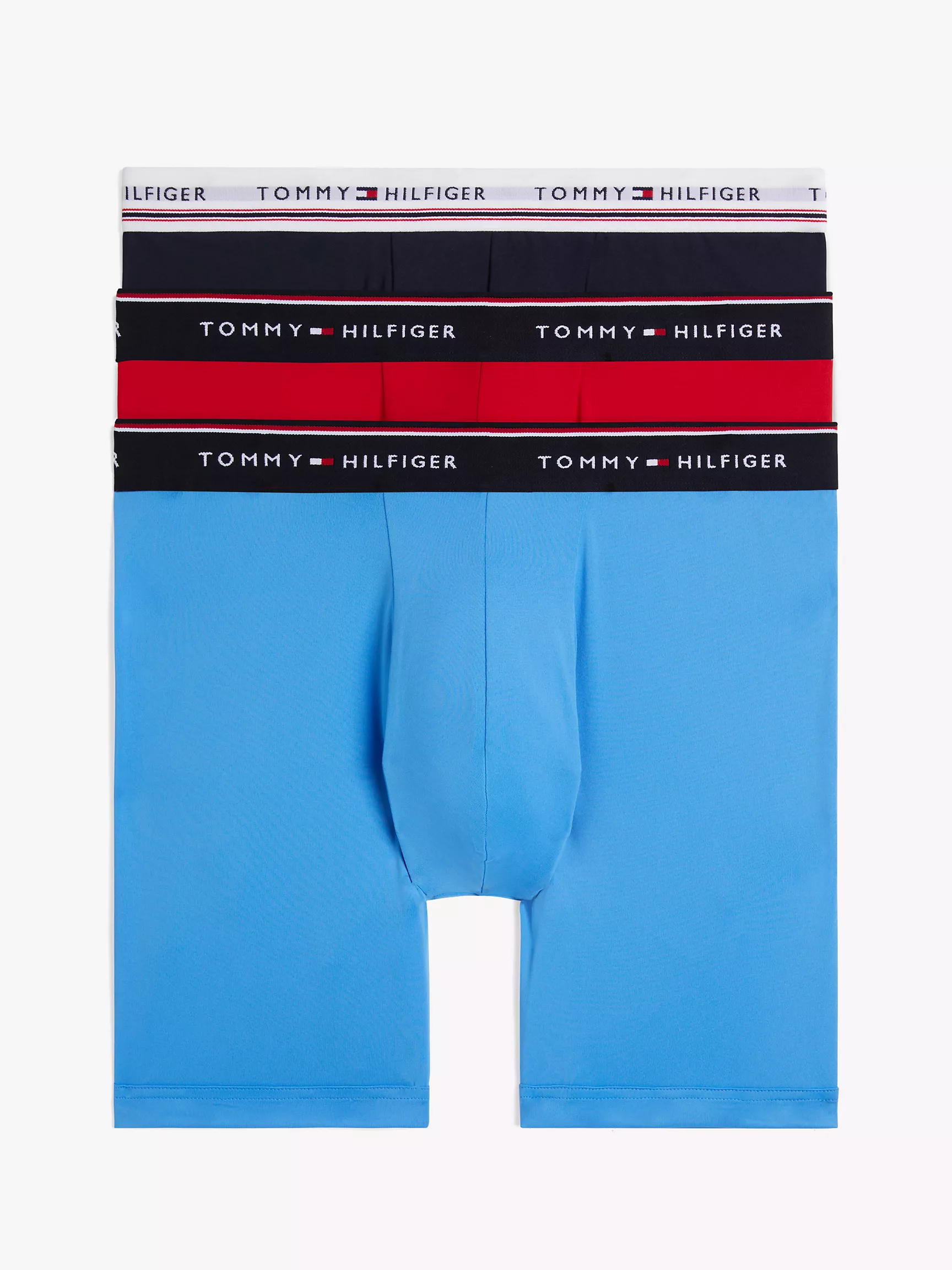 Мужское нижнее белье Tommy Hilfiger, Микрофибровые трусы-брифы TH (набор 3 шт.)