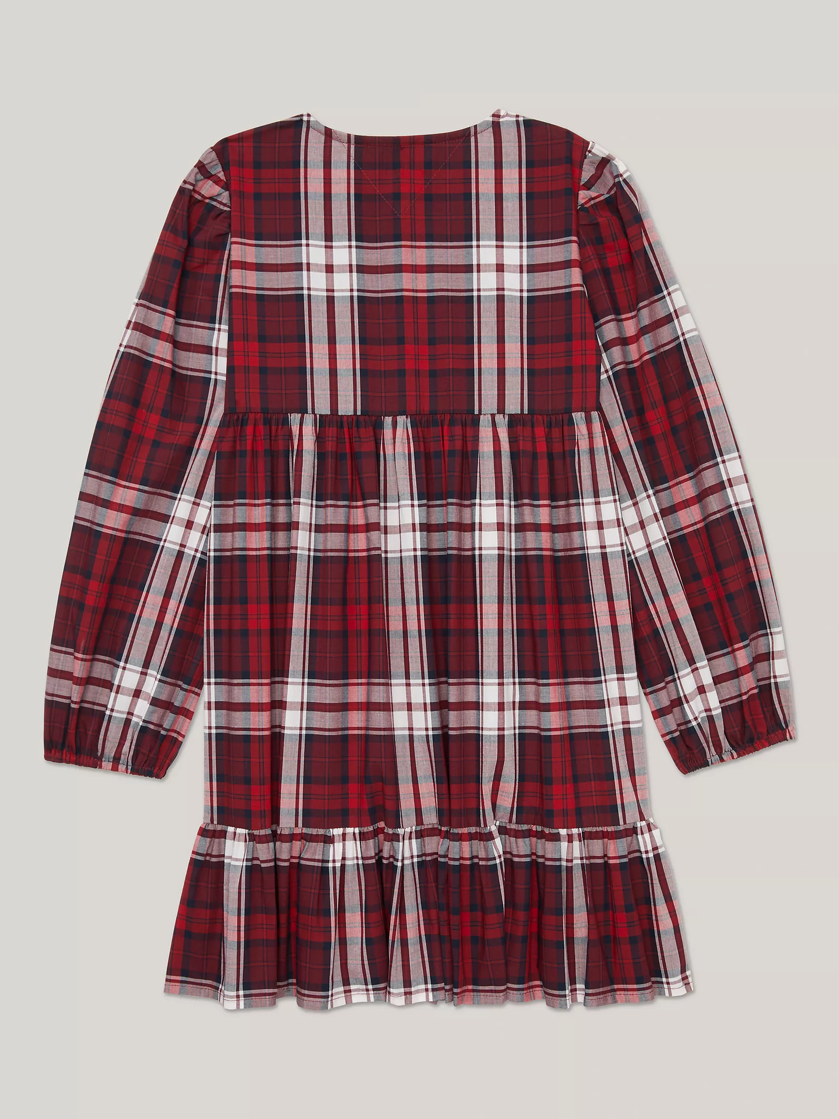 Платье для девочек Tommy Hilfiger, Детское многослойное платье в тартан