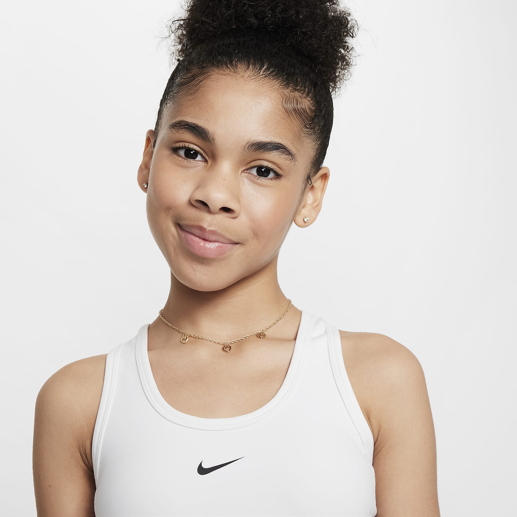 Nike One Fitted Big Kids' (Girls') Dri-FIT Tank