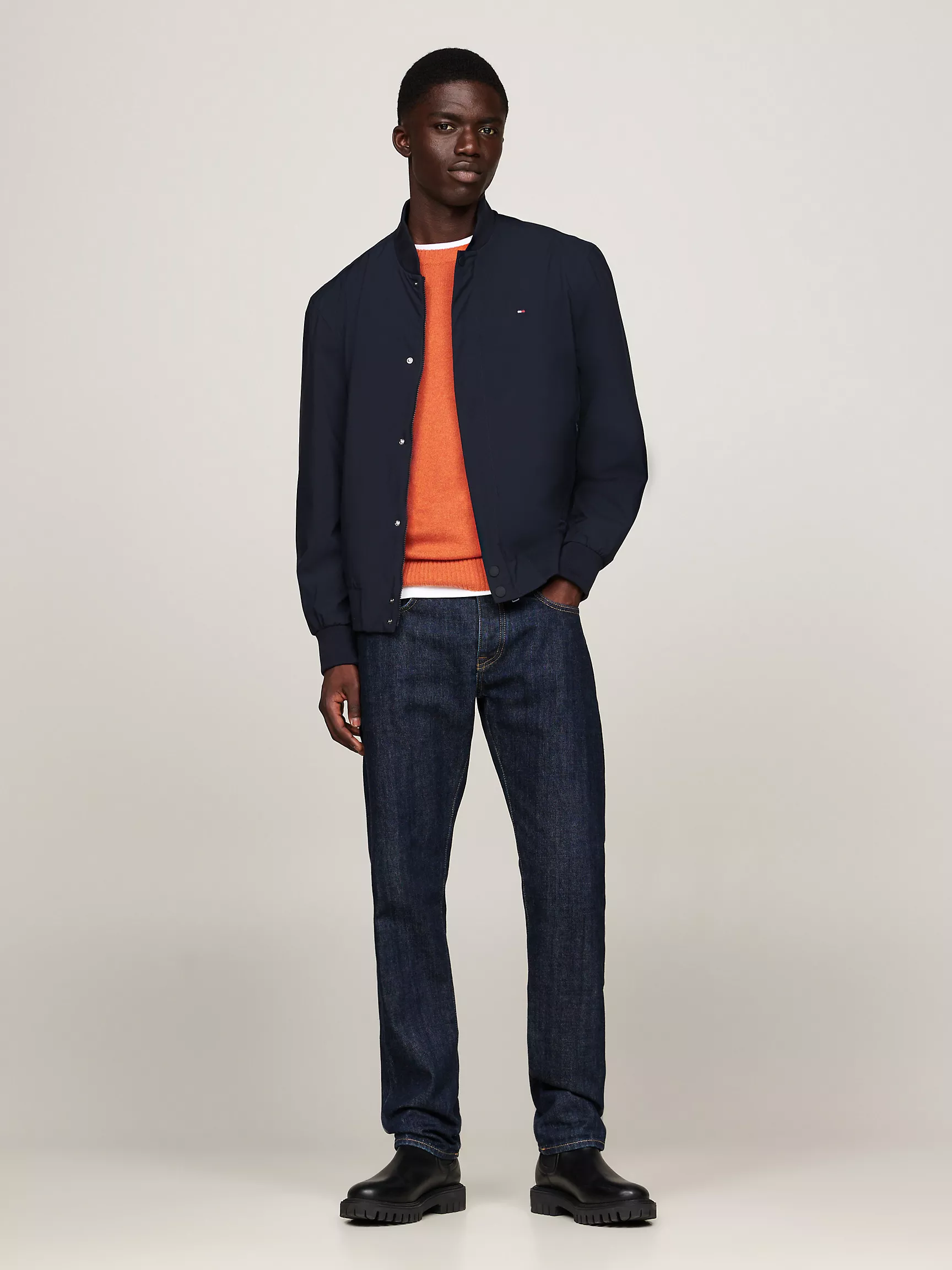 Мужская куртка Tommy Hilfiger, Лёгкий технологичный бомбер