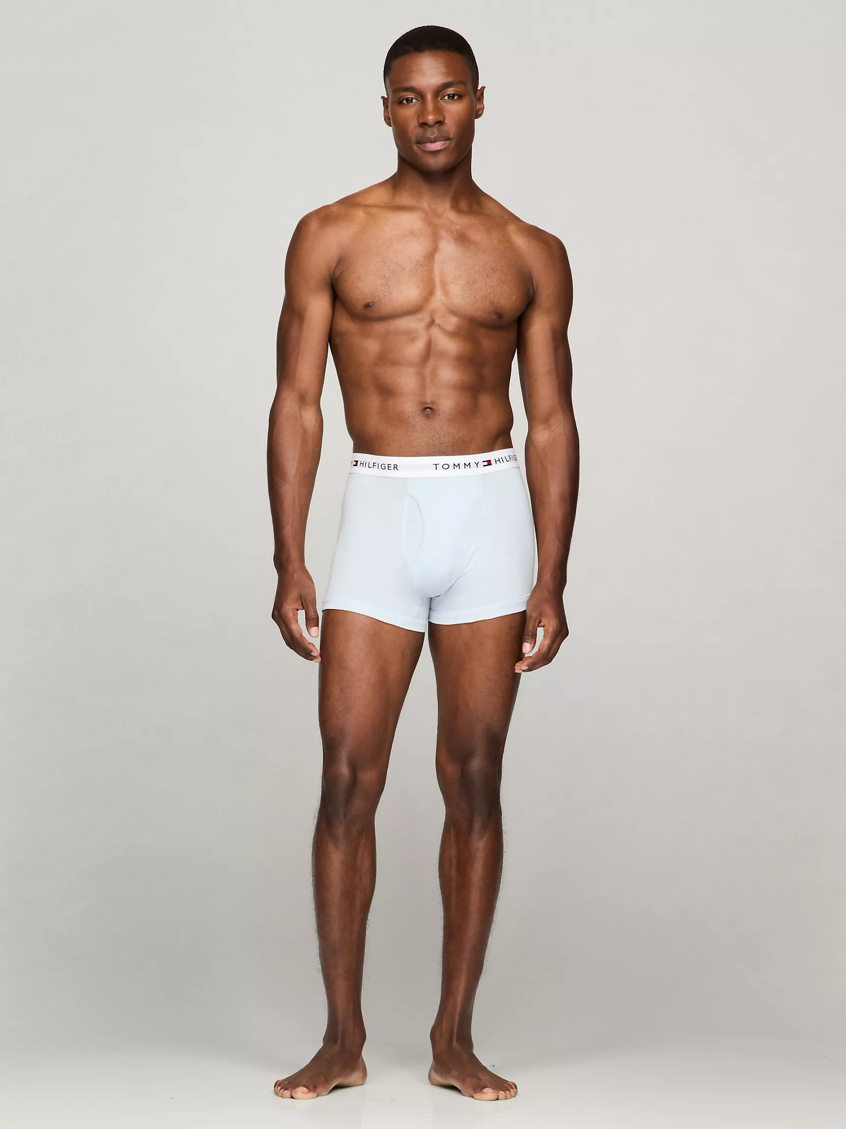 Мужское нижнее белье Tommy Hilfiger, Классические хлопковые трусы-боксёры (набор 3 шт.)