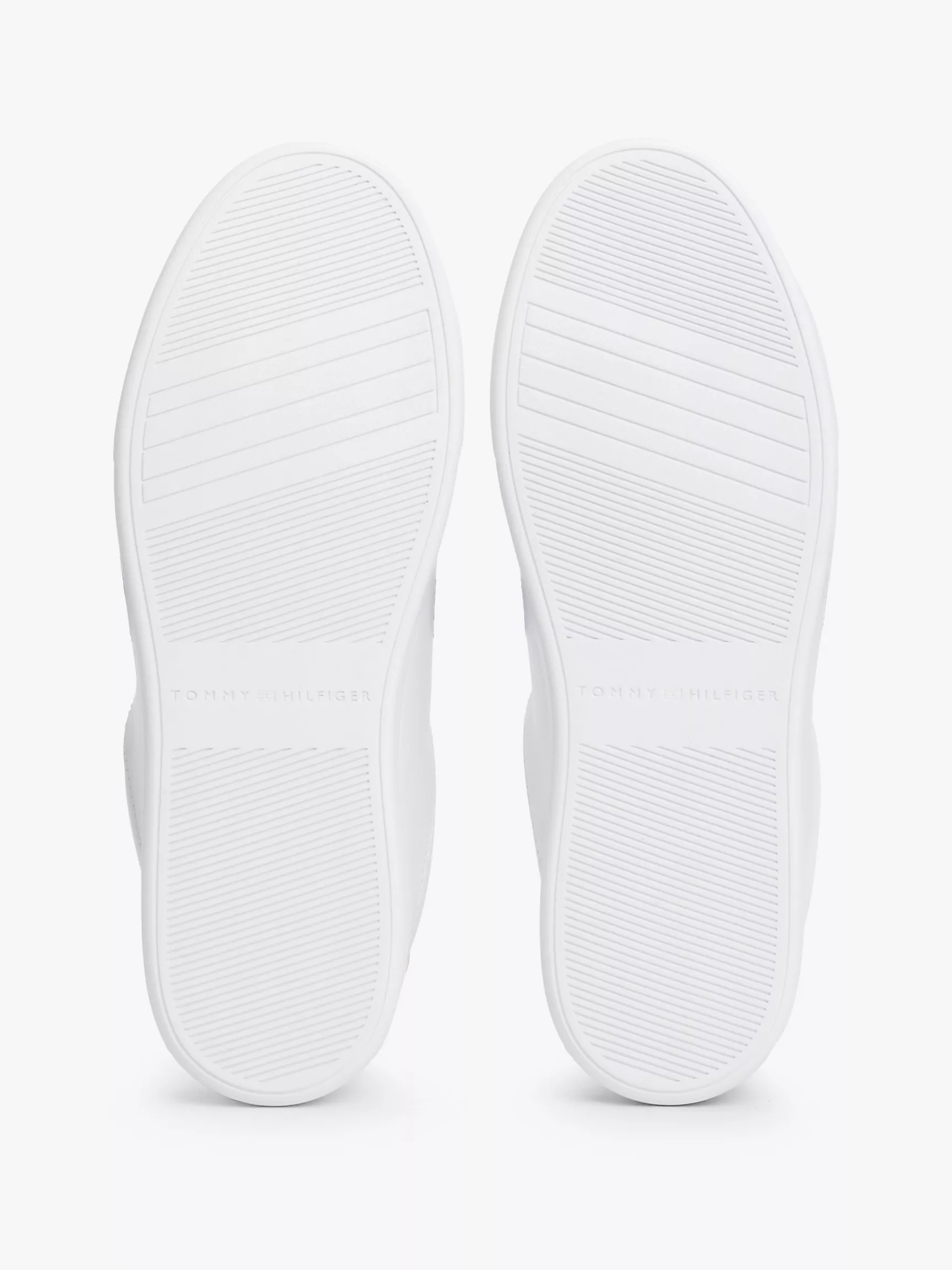 Женские кроссовки Tommy Hilfiger, Кожаные кеды с фирменными полосками