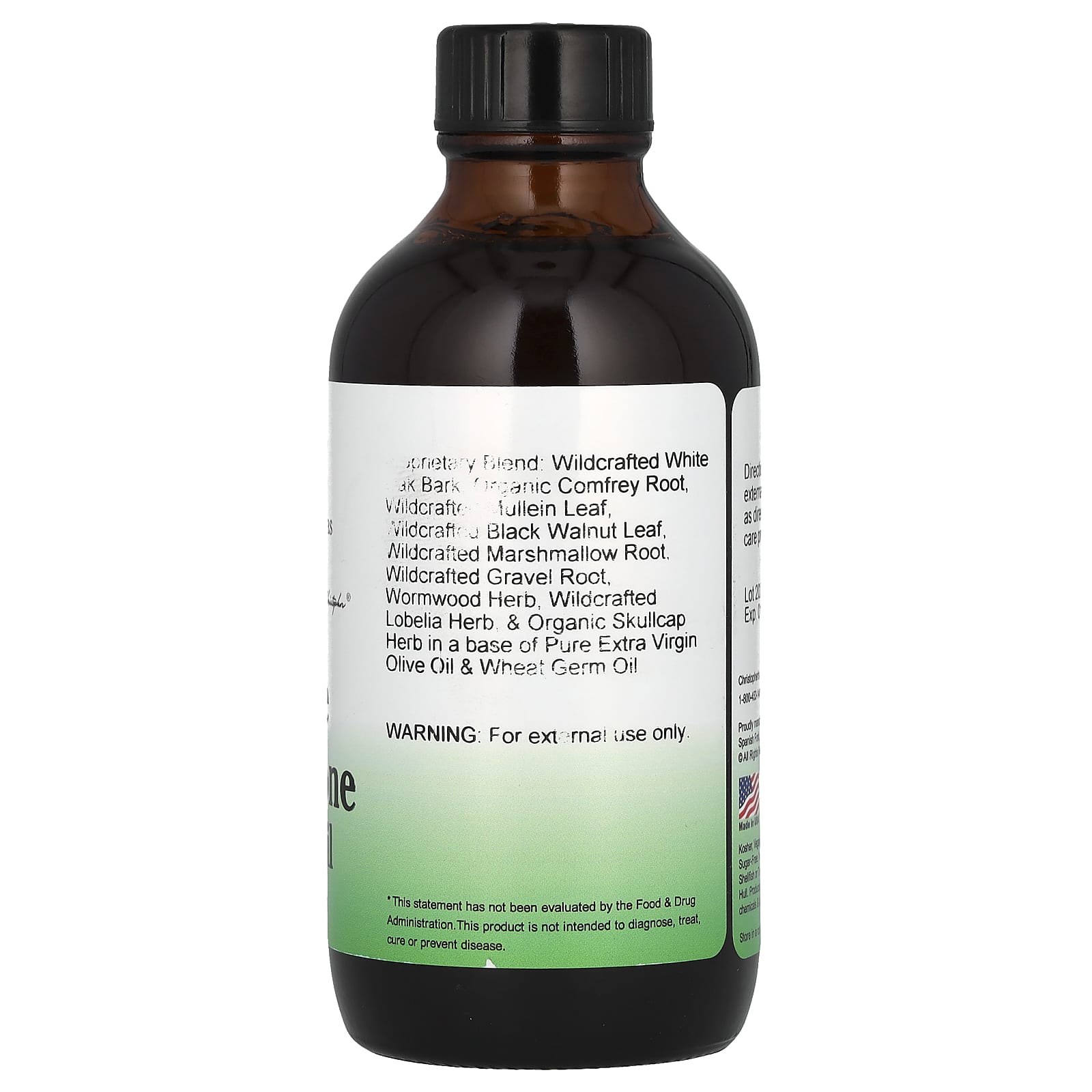 Christopher's Original Formulas, Массажное масло для кожи и костей, 118 мл (4 жидких унции)