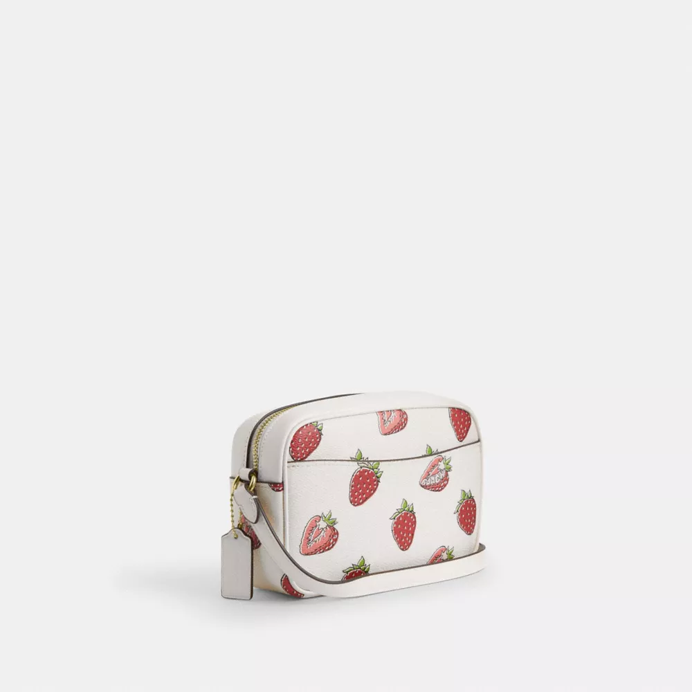 Сумка COACH Mini Jamie Camera Bag With Strawberry Print