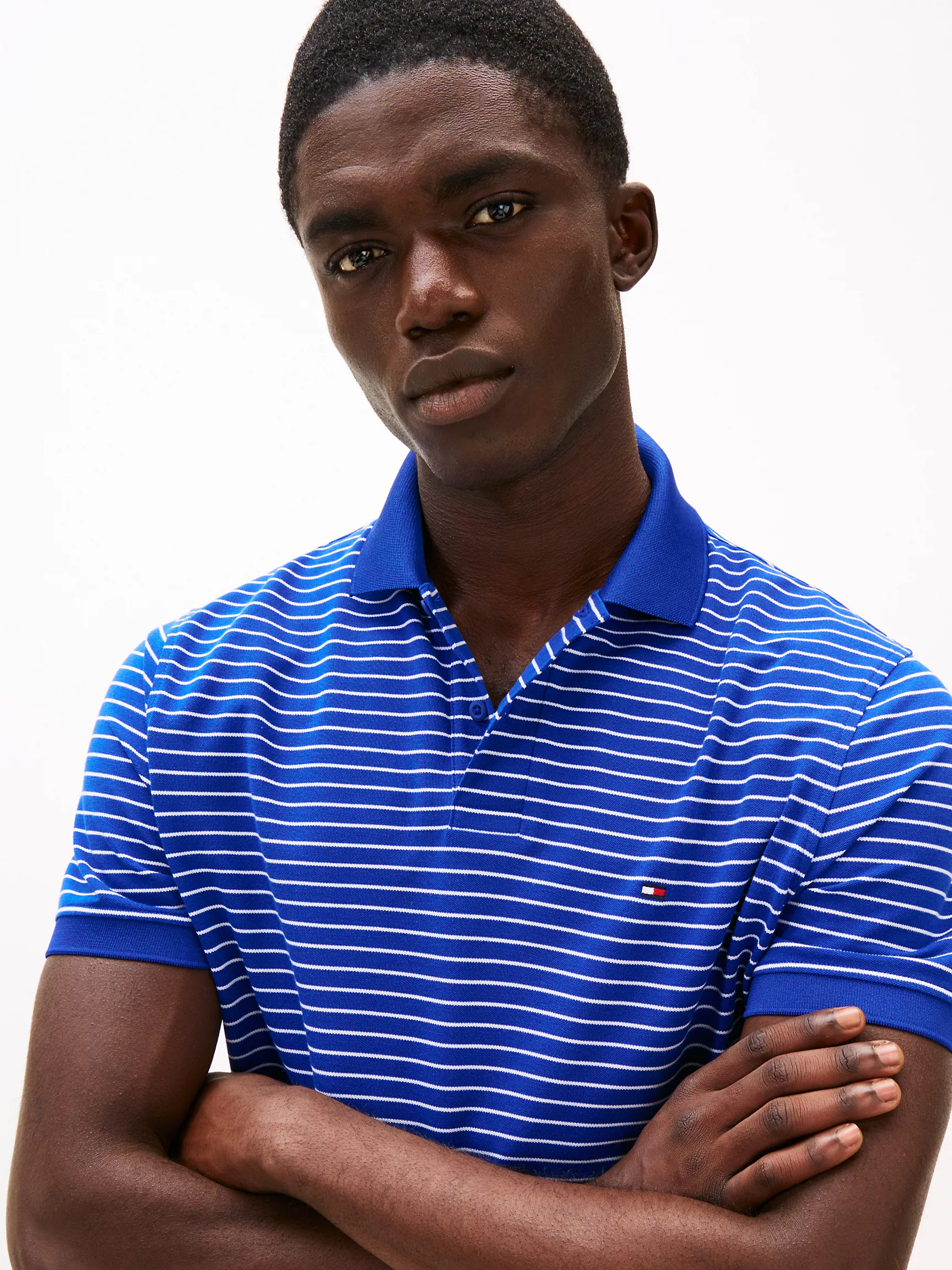 Мужское поло Tommy Hilfiger, Стандартное поло из технологичного пике