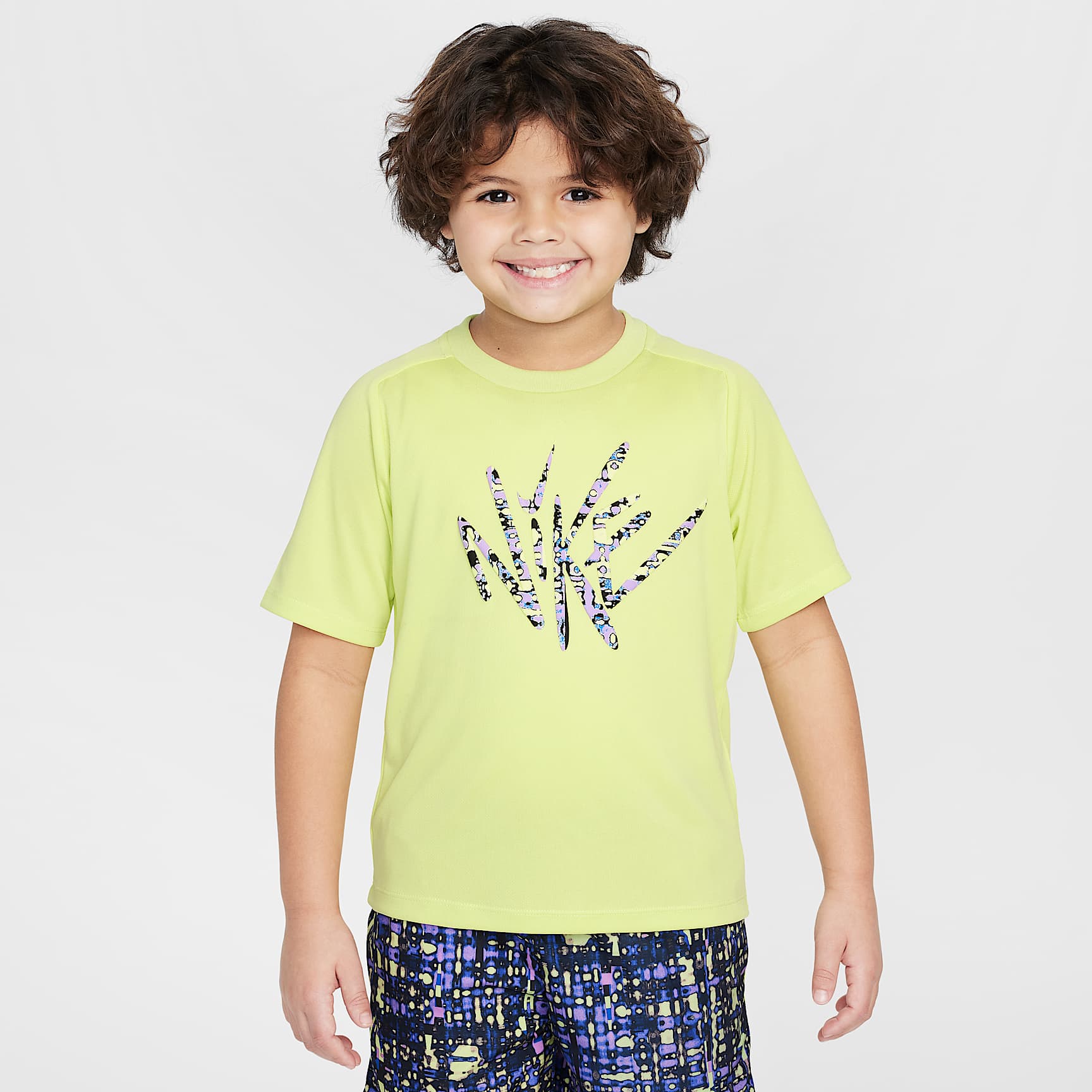 Nike Dri-FIT Little Kids' Bold Move Short Sleeve Top