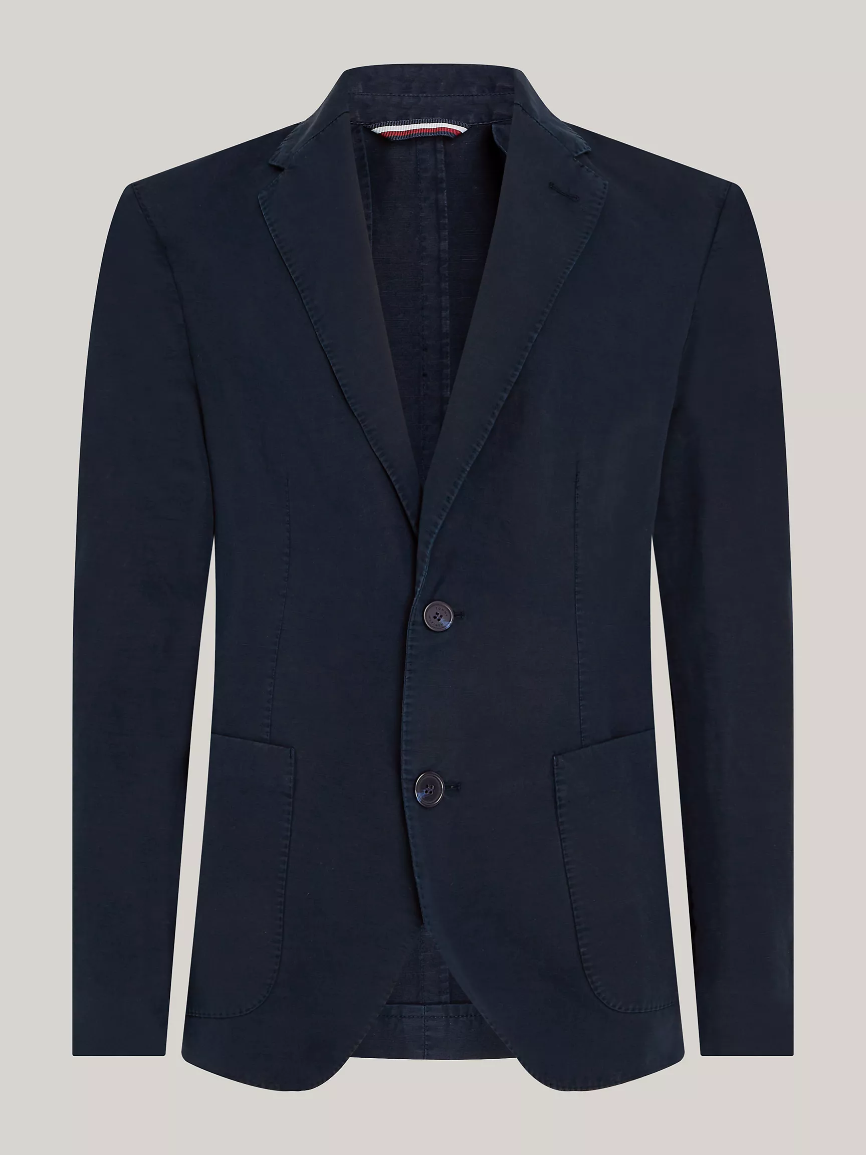 Мужской пиджак Tommy Hilfiger, Пиджак стандартного кроя из хлопка и льна