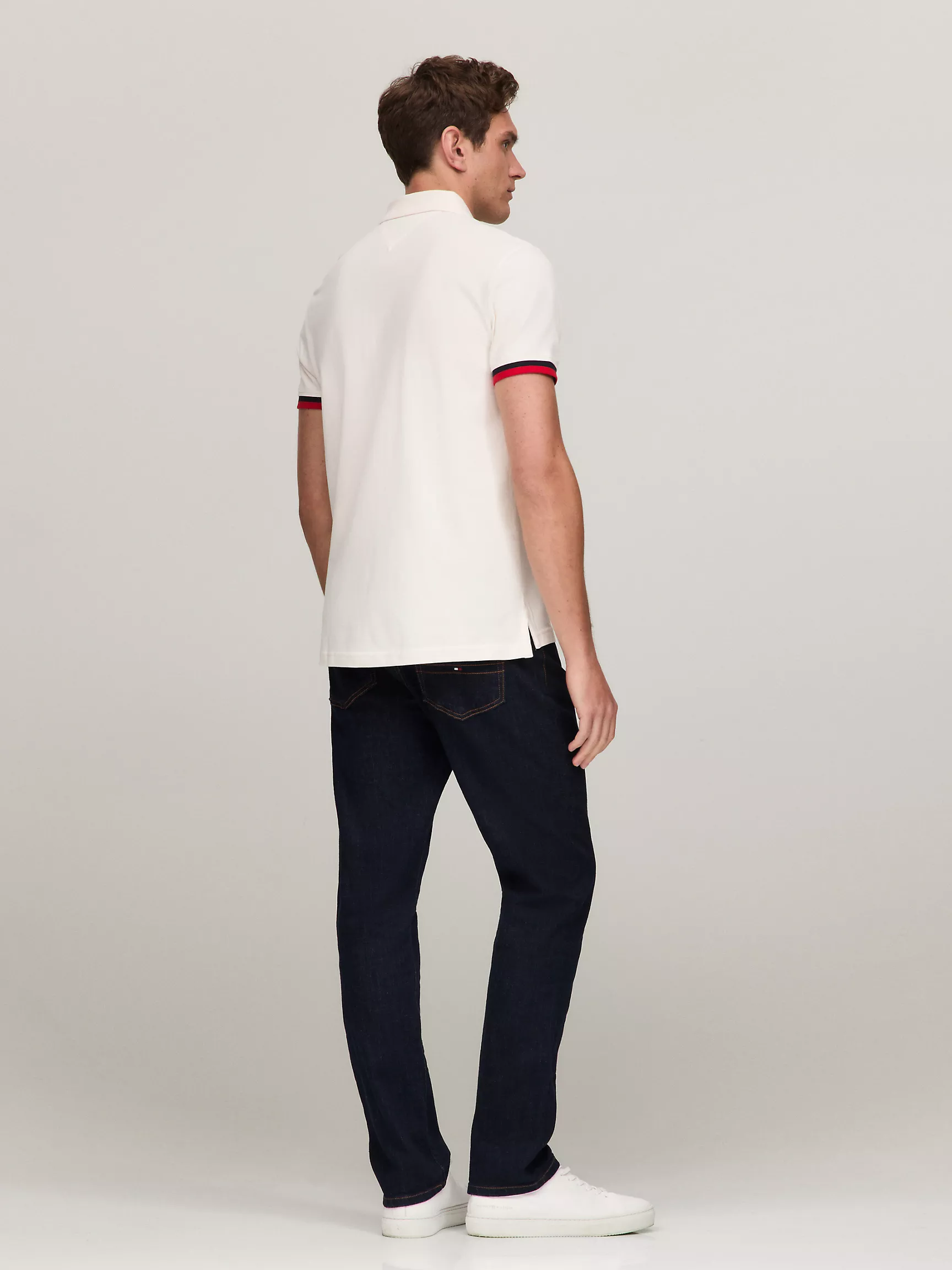 Мужское поло Tommy Hilfiger, Стандартное поло в стиле Colorblock