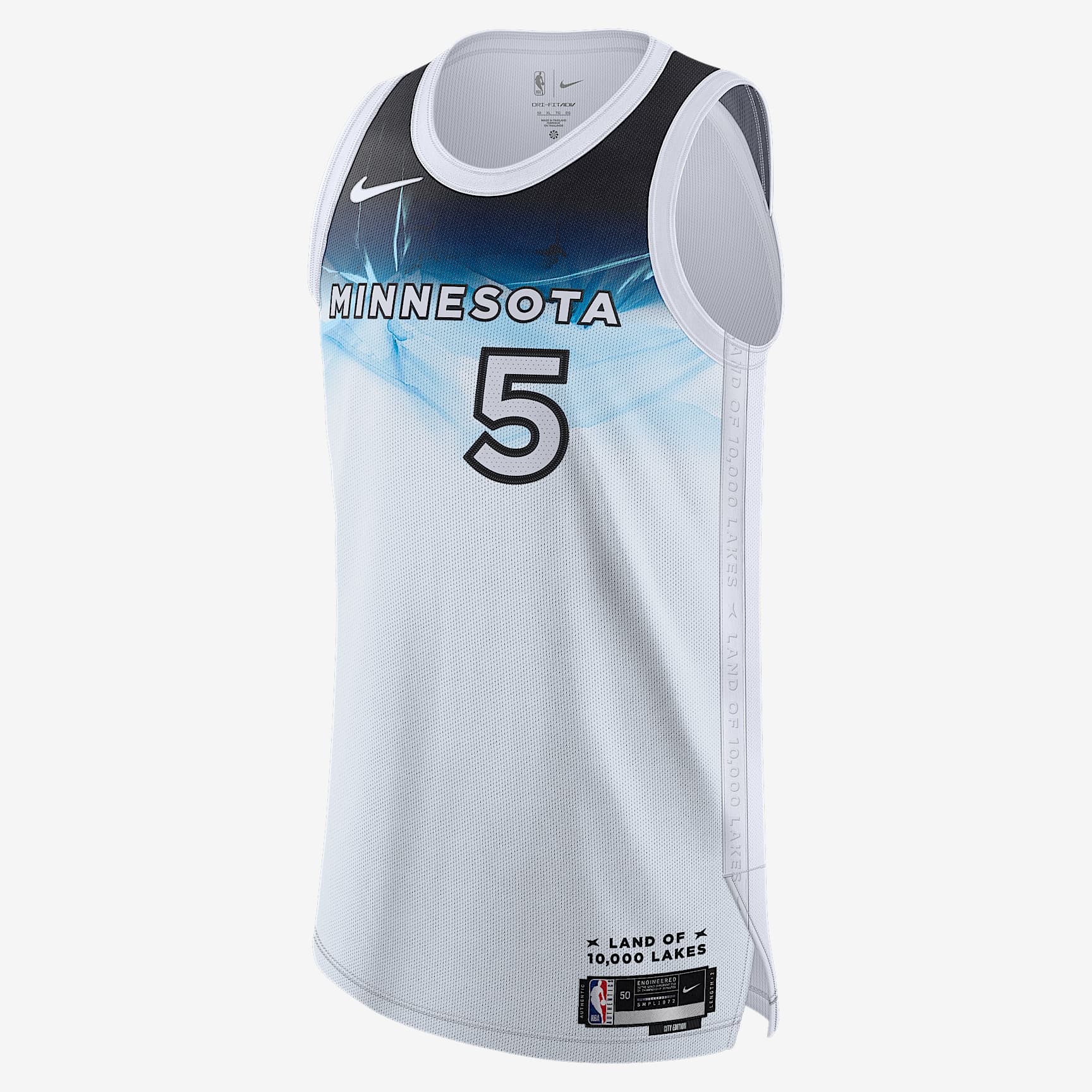 Anthony Edwards Minnesota Timberwolves 2024/25 City Edition Men's Nike Dri-FIT ADV NBA Authentic Jersey