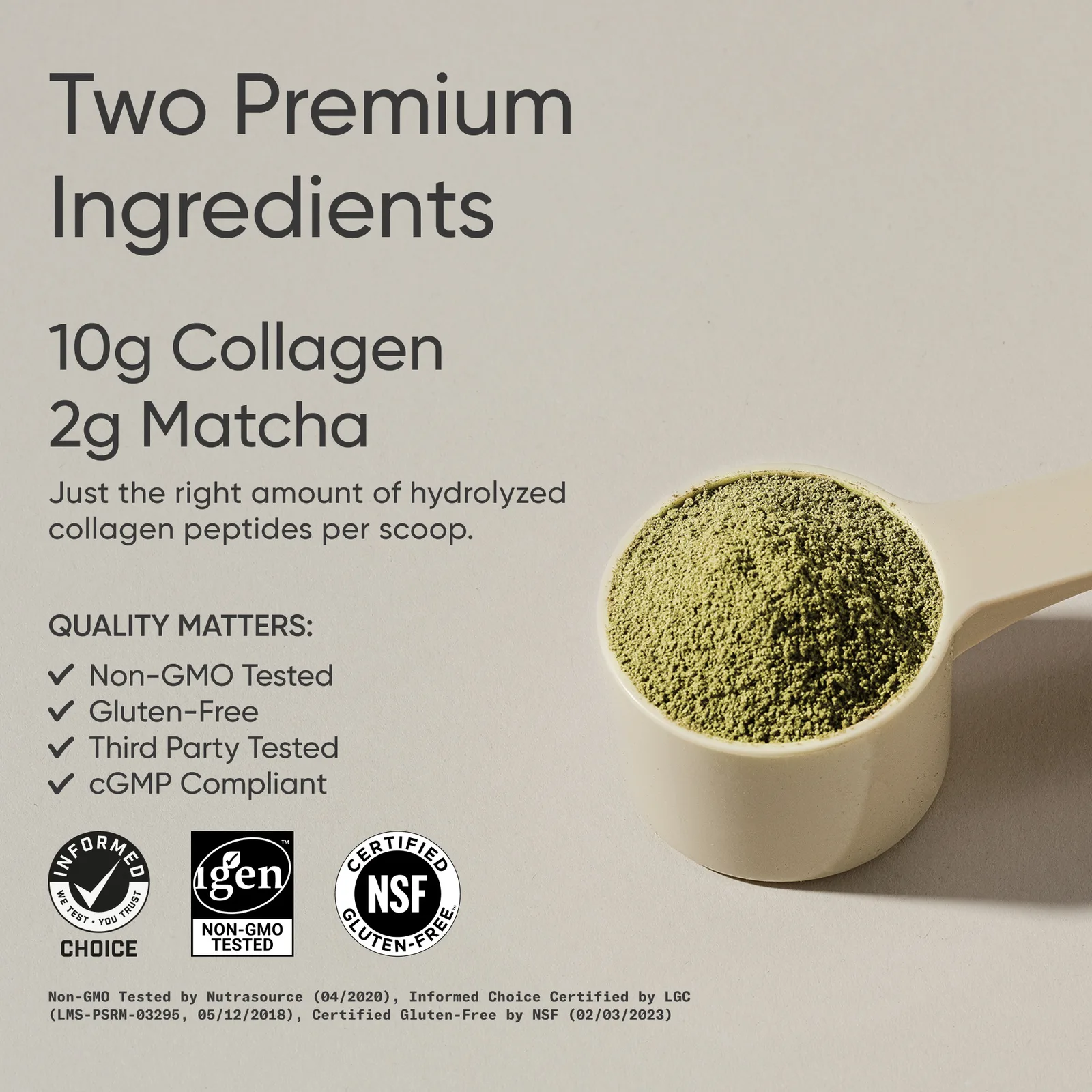 Sports Research, Коллагеновые пептиды, матча, 288 г (10,2 унции)