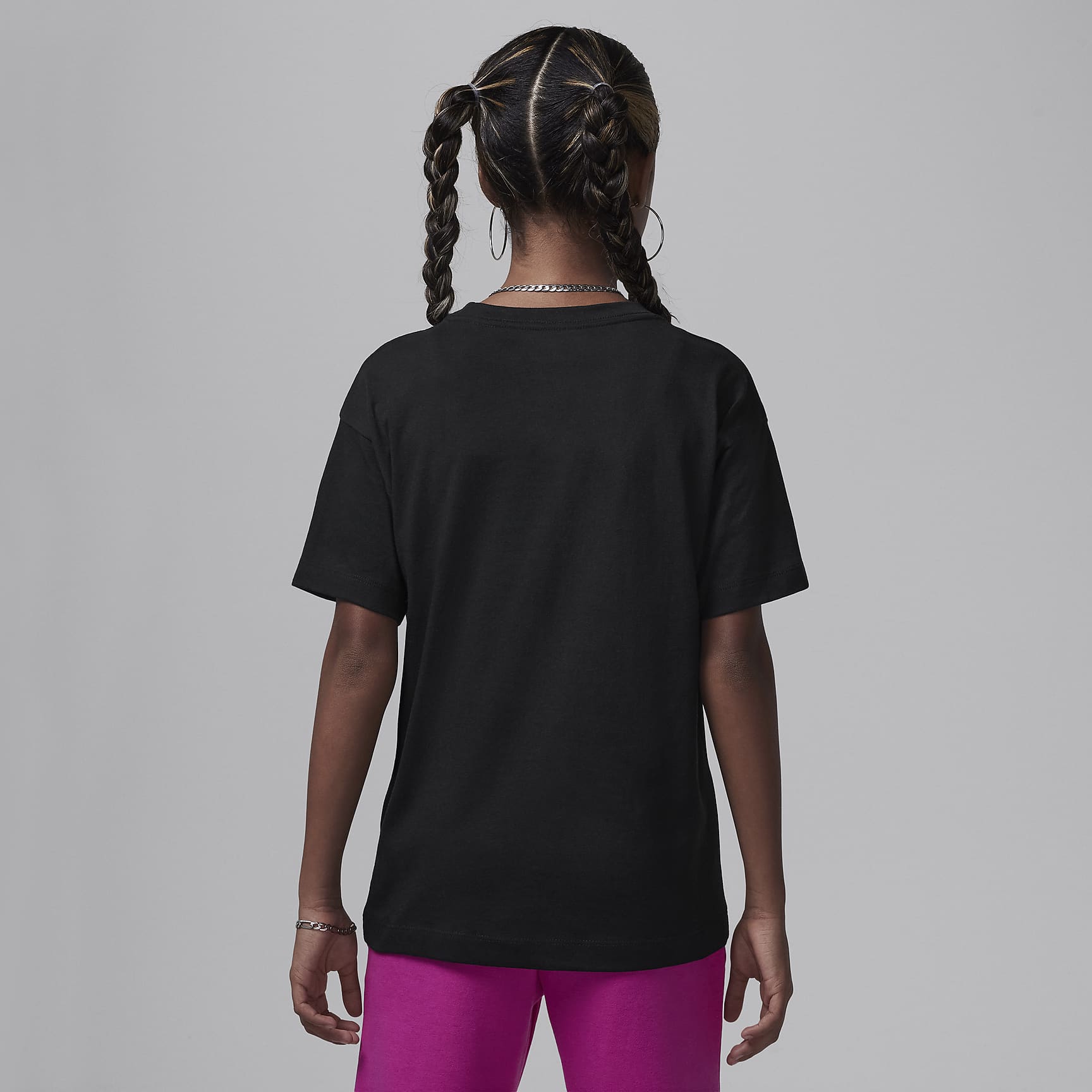 Jordan Big Kids' Push Through Graphic T-Shirt
