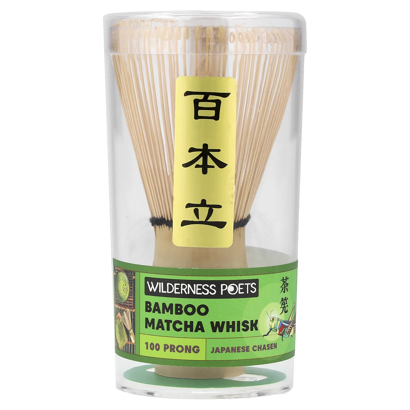 Wilderness Poets, Бамбуковый венчик для матча, 1 шт.