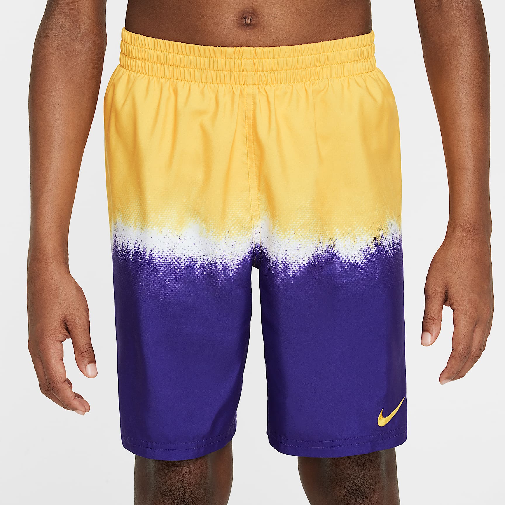 Nike Swim Breaker Big Kids' (Boys') 7" Brief-Lined Volley Shorts