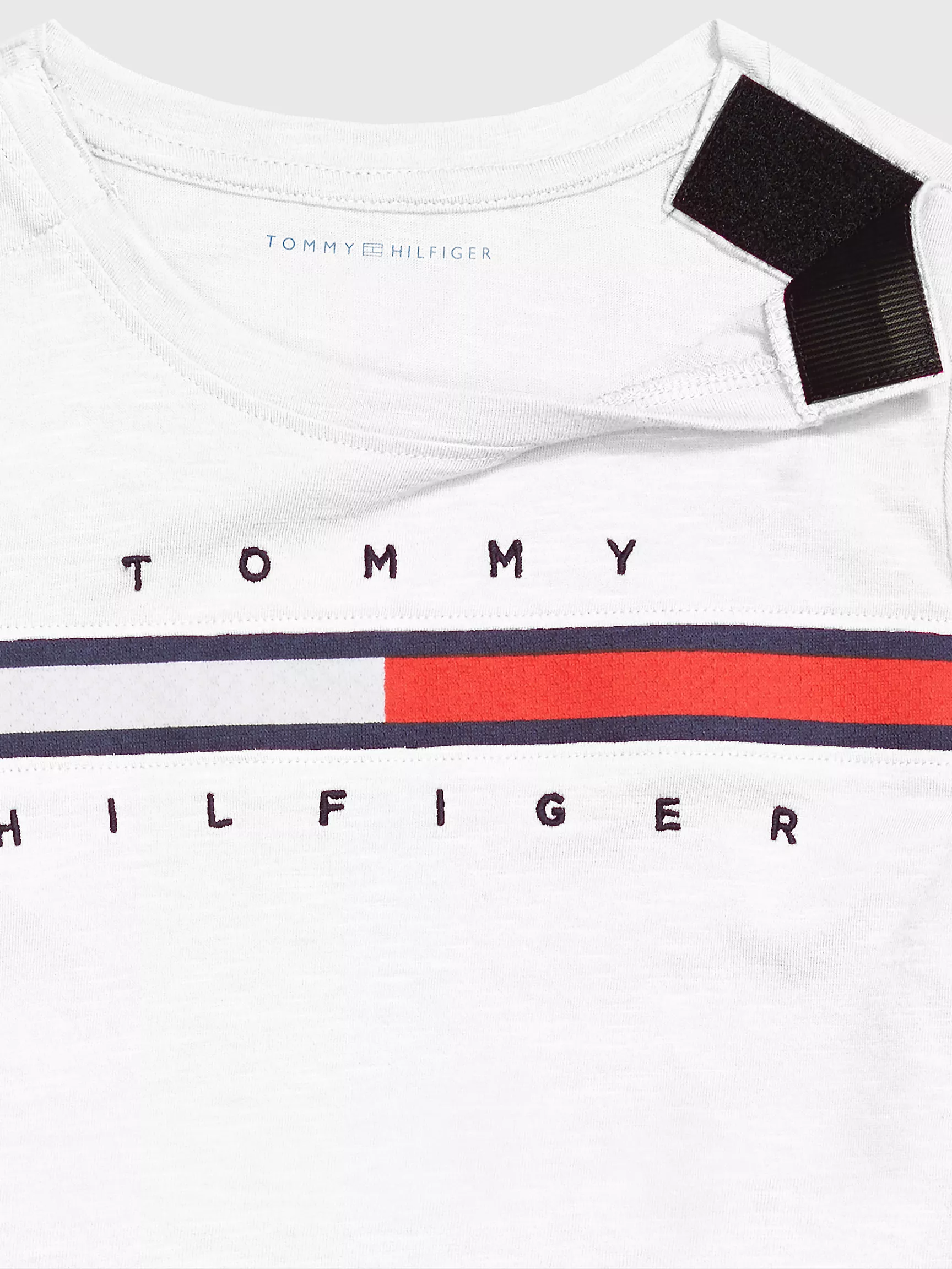 Футболка для девочек Tommy Hilfiger, Детская футболка с фирменными полосками