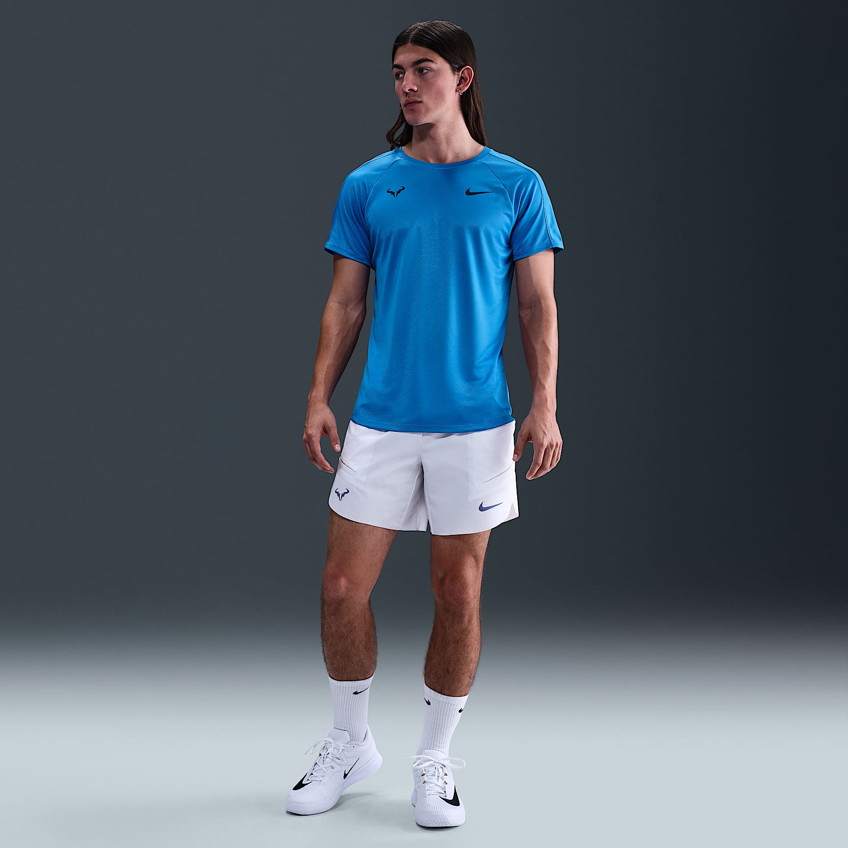 Rafa Challenger Men's Nike Dri-FIT Short-Sleeve Tennis Top
