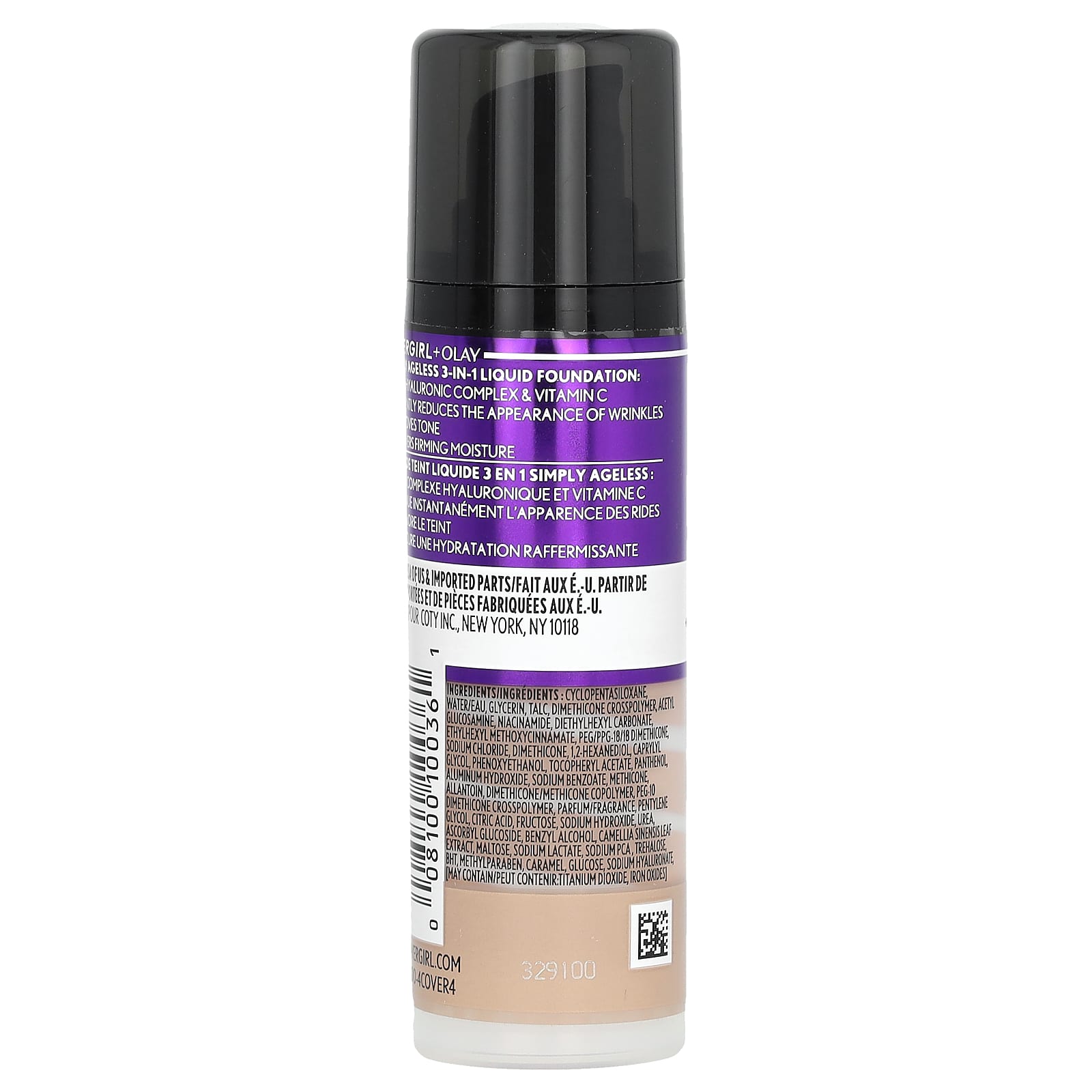 Covergirl, Olay Simply Ageless, тональный крем 3 в 1, оттенок 210 классическая слоновая кость, 30 мл (1 жидк. унция)