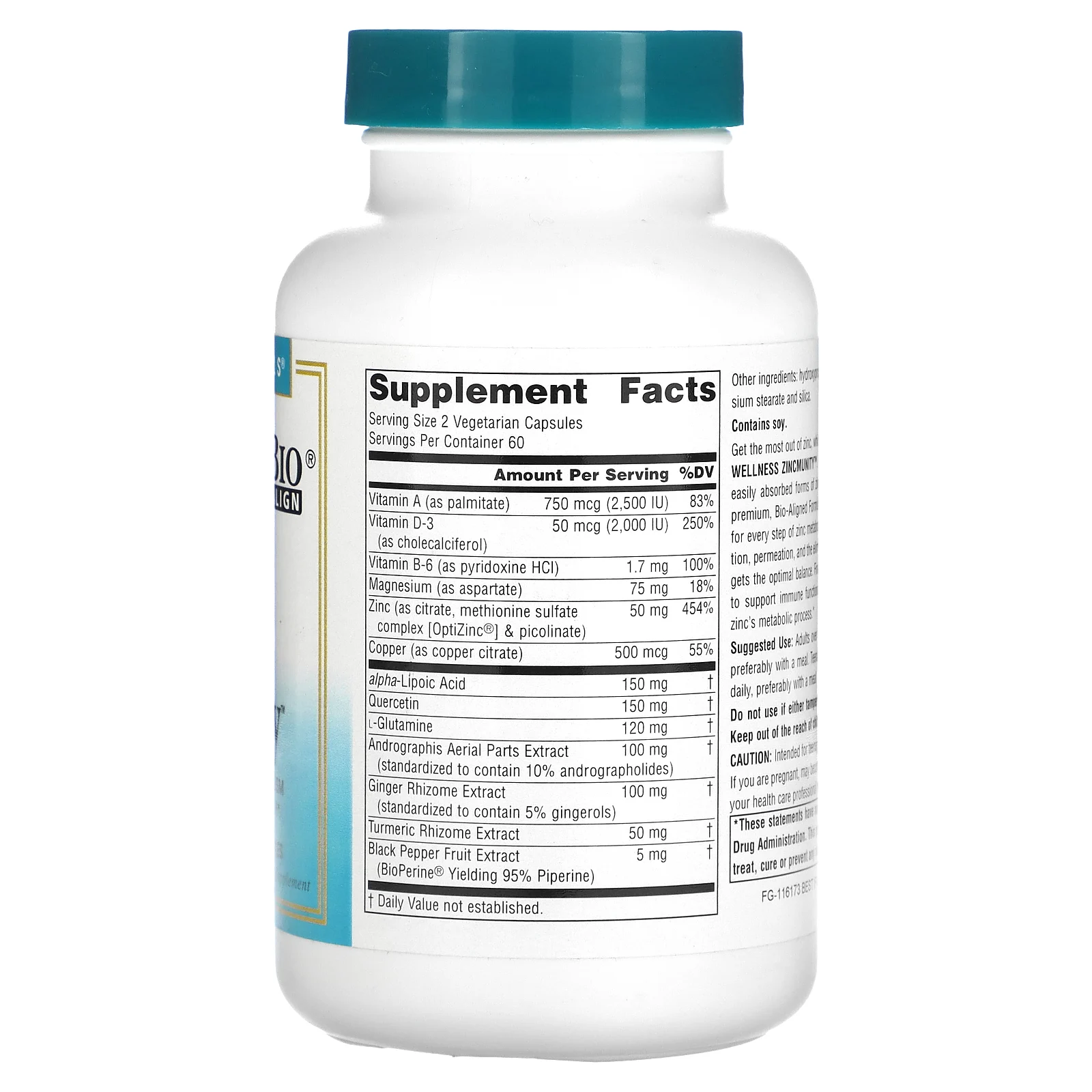 Source Naturals, Wellness ZincMunity, 50 мг, 120 вегетарианских капсул