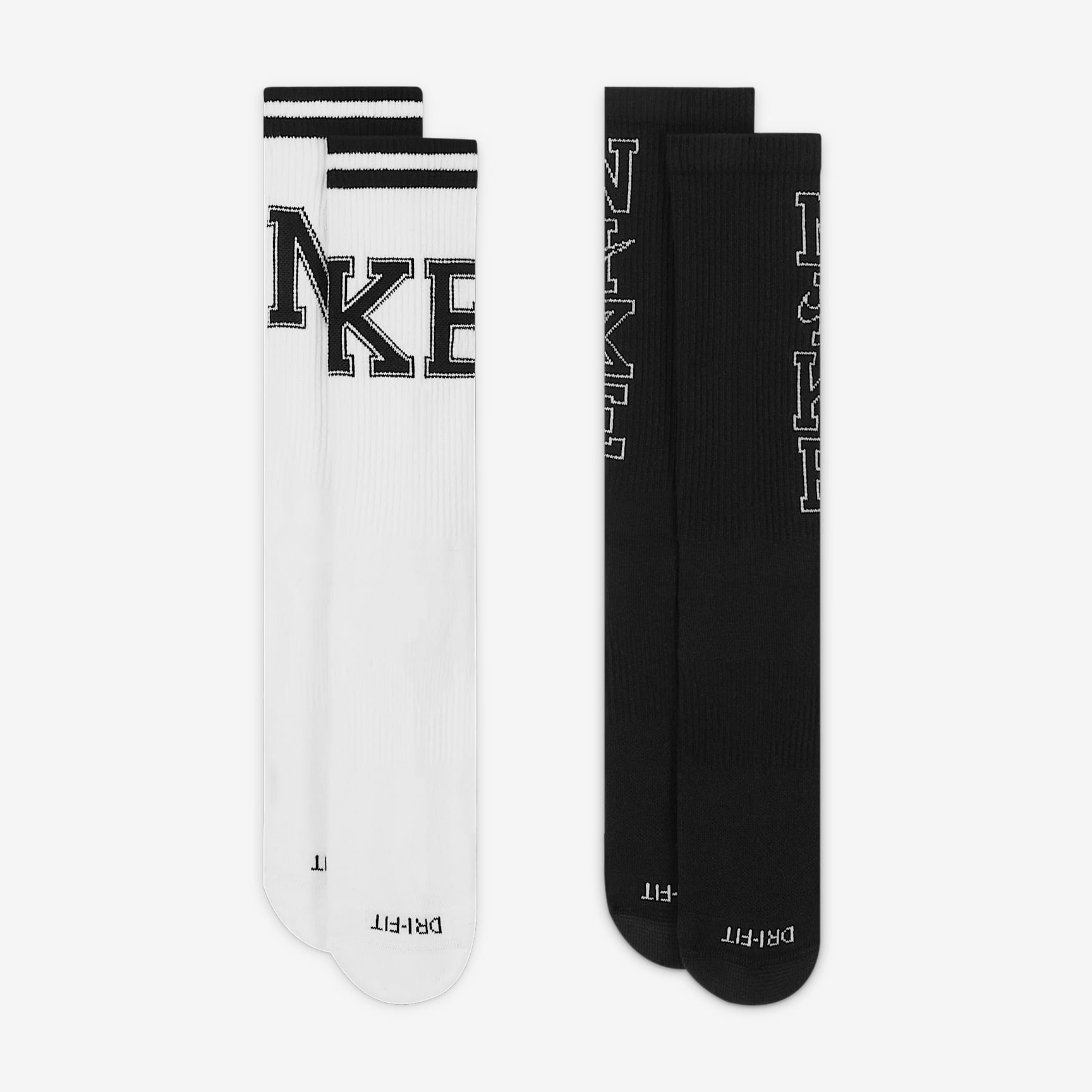 Nike Everyday Plus Cushioned Crew Training Socks (2 Pairs)