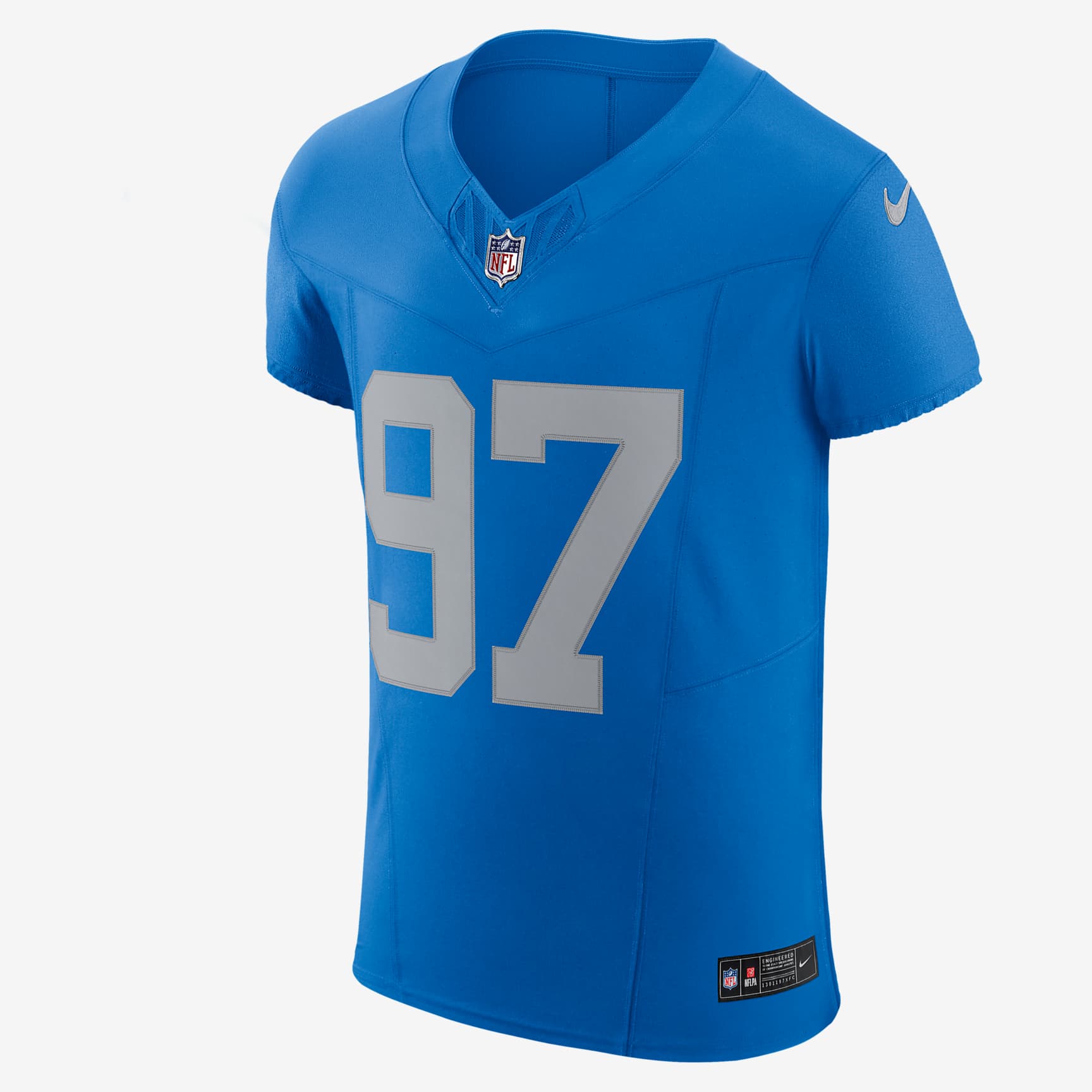 Aidan Hutchinson Detroit Lions Men's Nike Dri-FIT NFL Elite Football Jersey