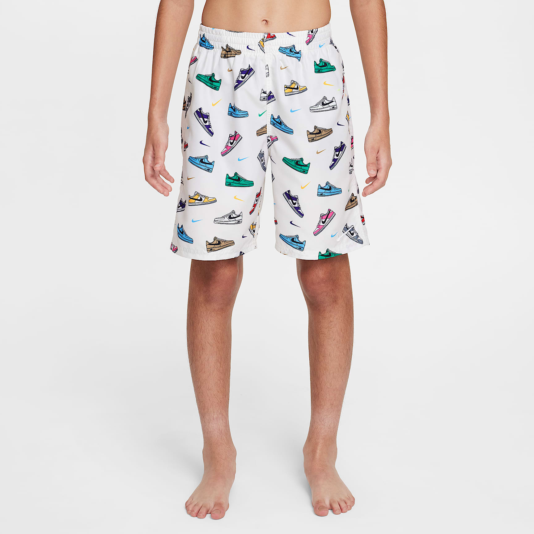 Nike Swim Breaker Big Kids' (Boys') 7" Brief-Lined Volley Shorts