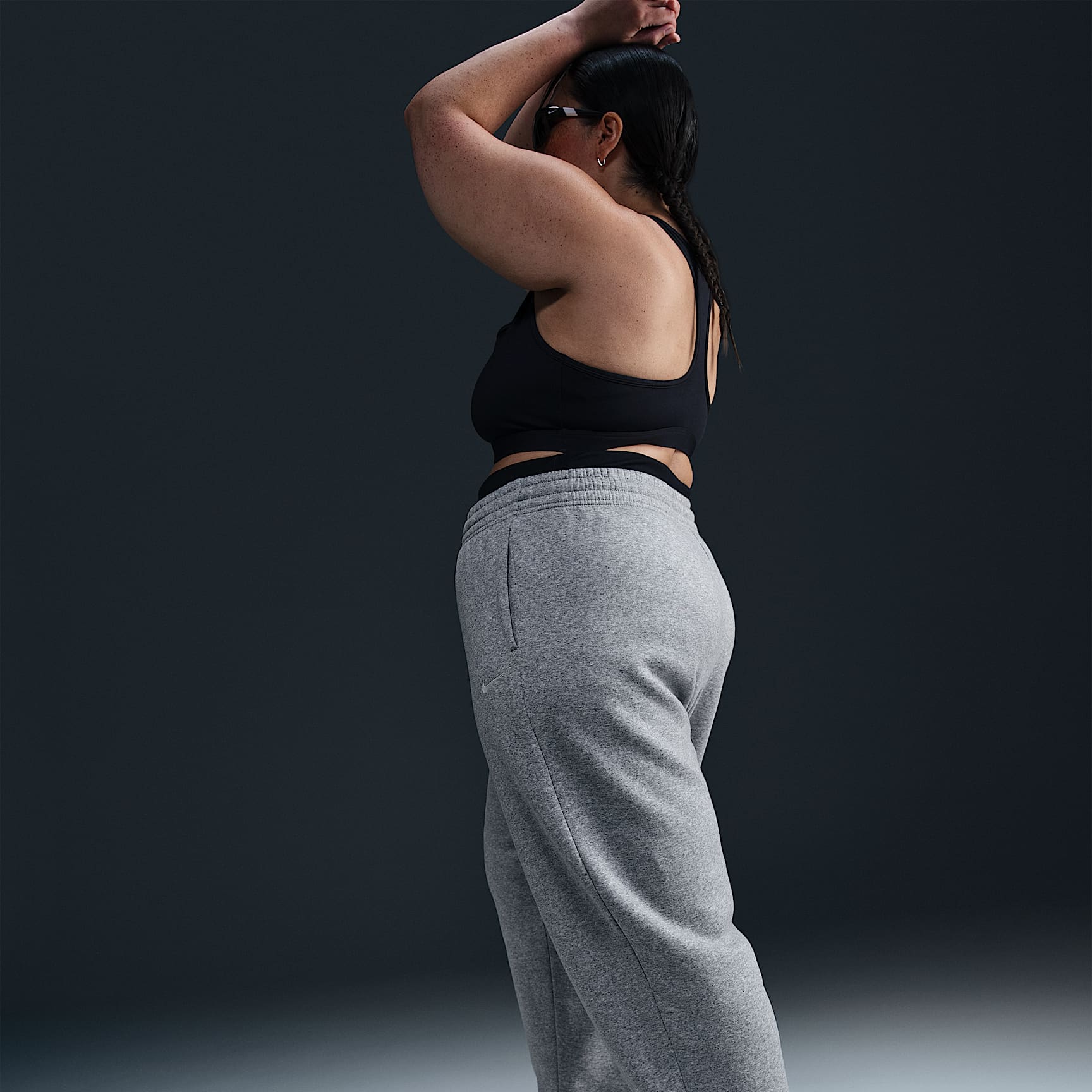 Nike Sportswear Phoenix Fleece Women's High-Waisted Oversized Sweatpants (Plus Size)