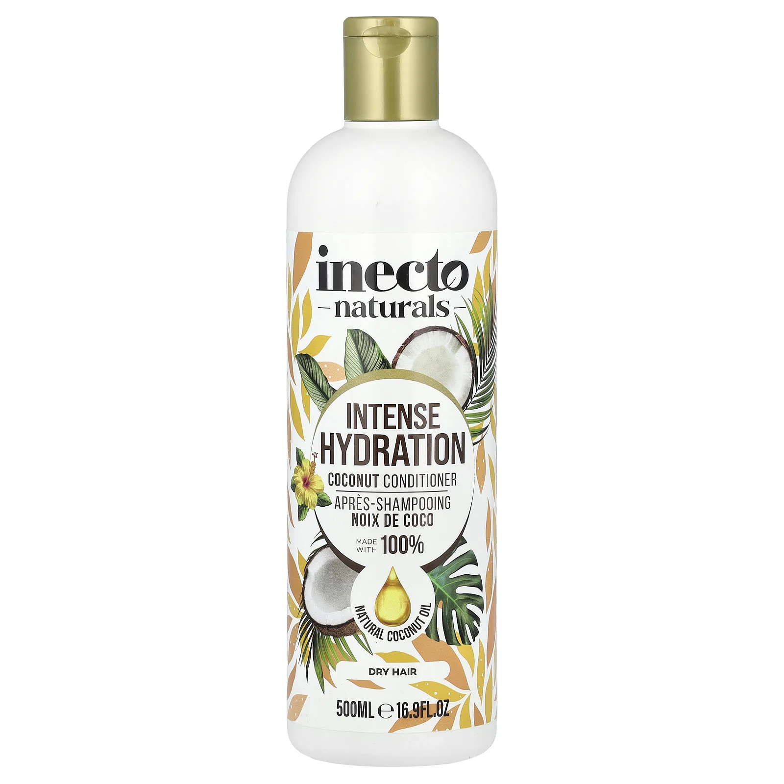 Inecto, Marvelous Moisture Coconut, кондиционер, 500 мл (16,9 жидк. Унции)