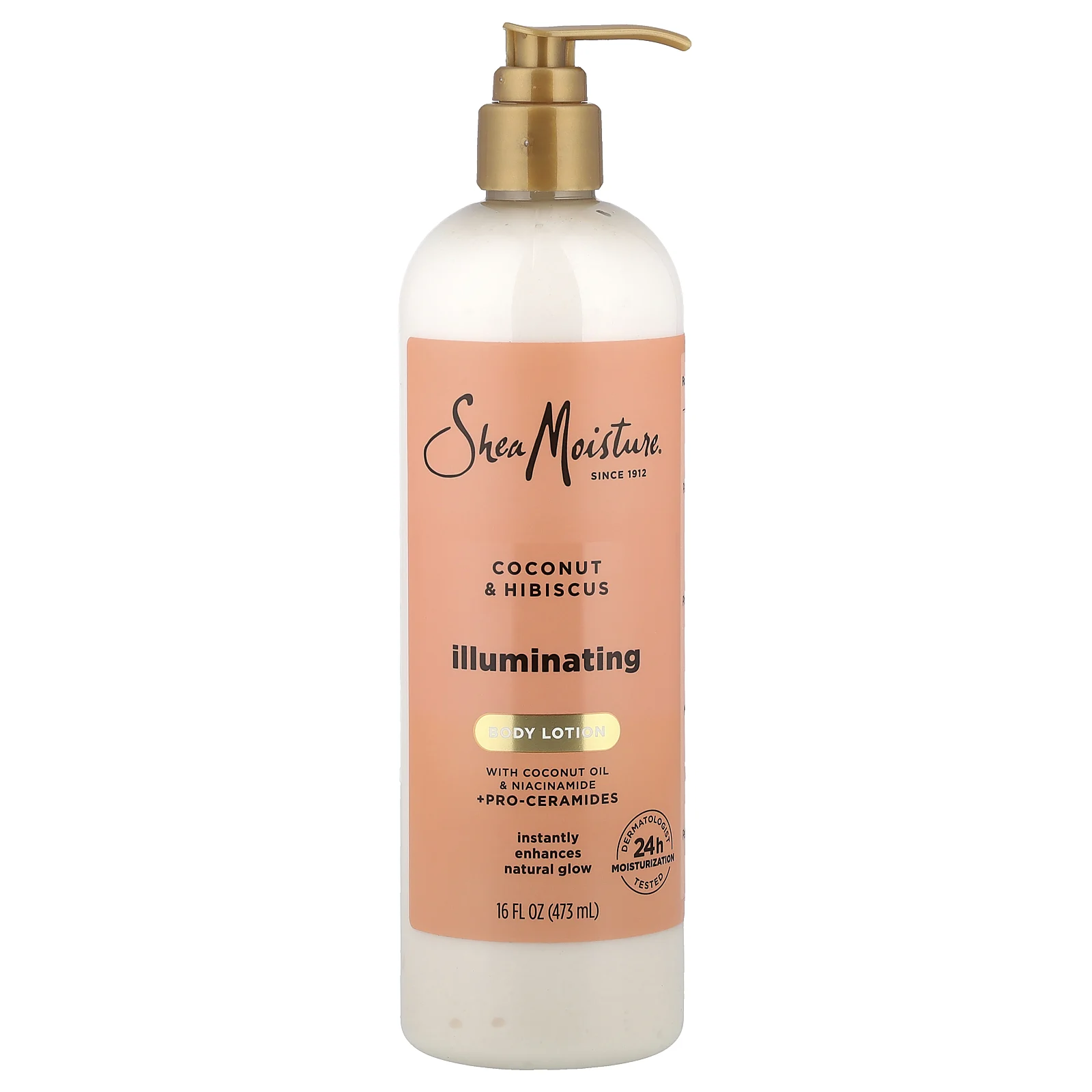 SheaMoisture, осветляющий лосьон для тела, кокос и гибискус, 473 мл (16 жидк. унций)