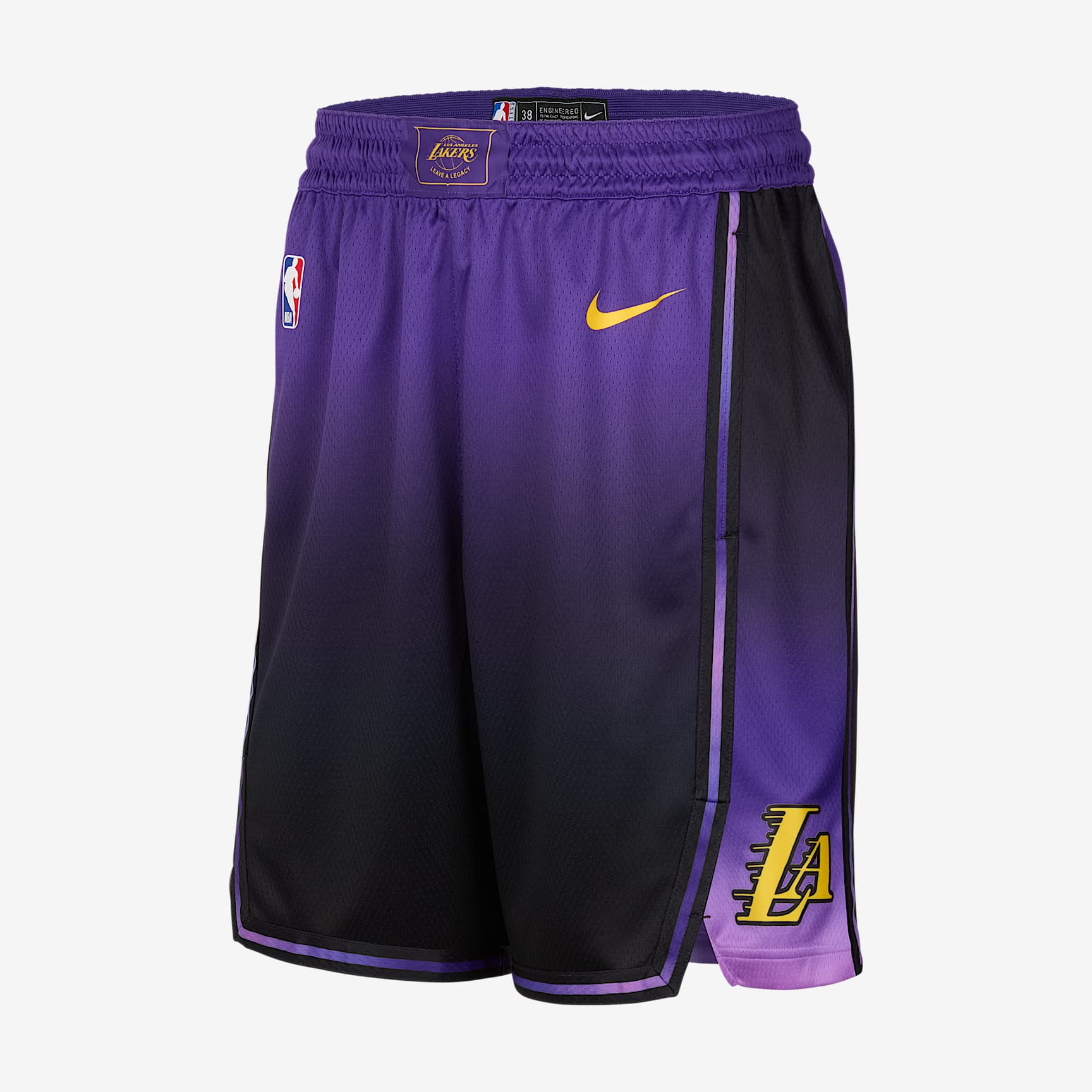 Los Angeles Lakers 2024/25 City Edition Men's Nike Dri-FIT NBA Swingman Shorts