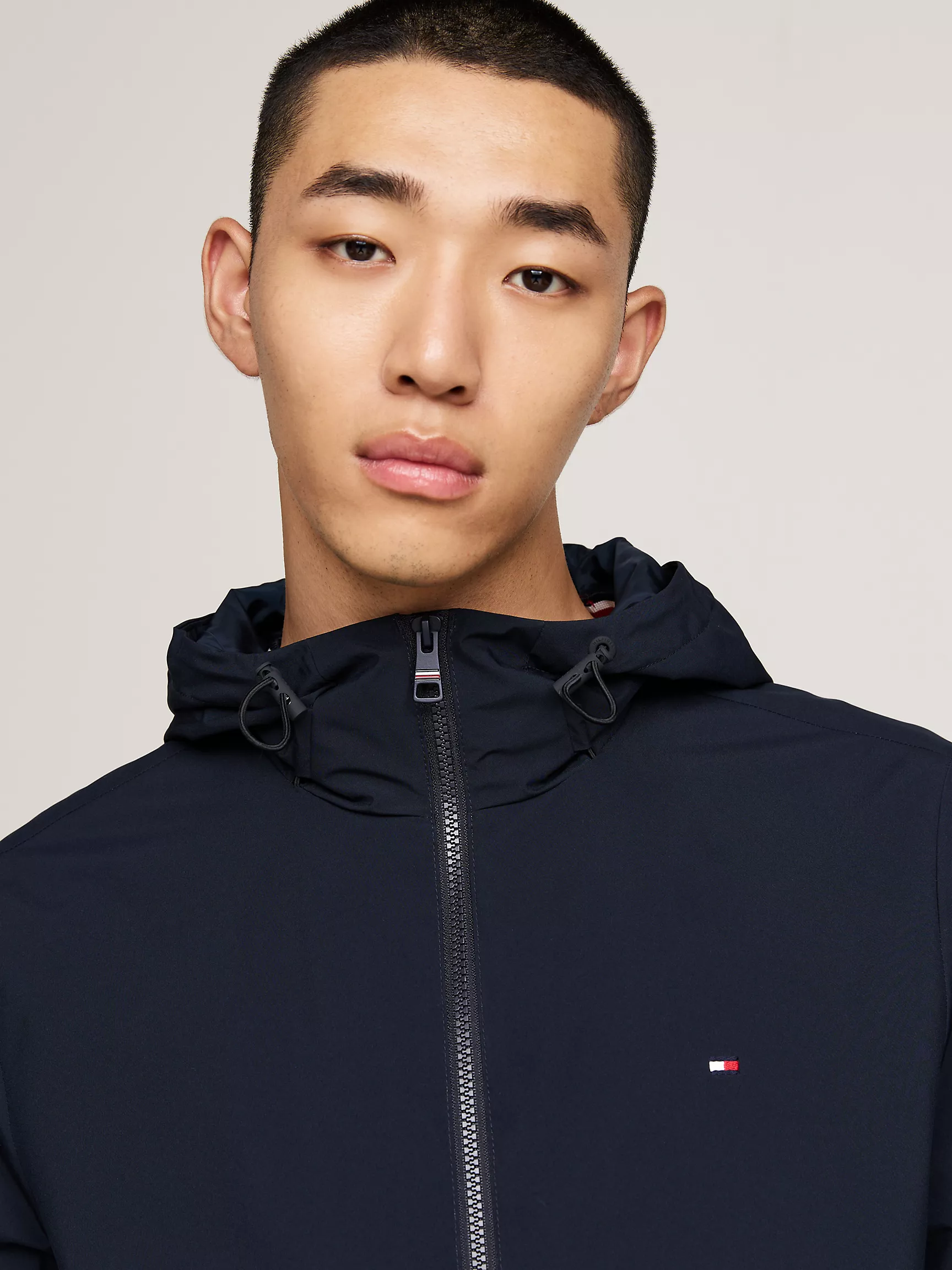 Мужская куртка Tommy Hilfiger, Водоотталкивающая куртка с капюшоном