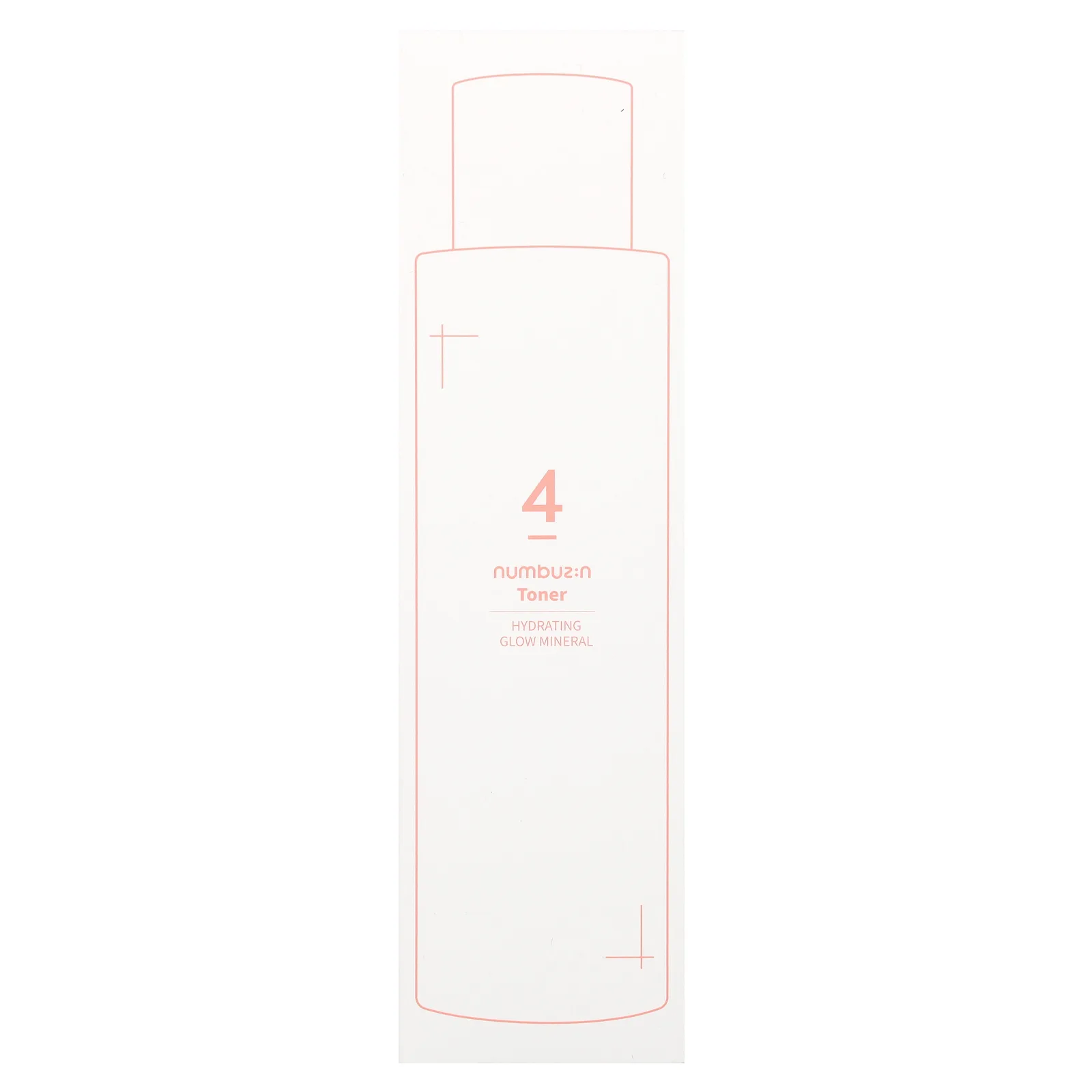 Numbuzin, № 4 увлажняющий минеральный тонер для сияния кожи, 200 мл (6,76 жидк. унции)