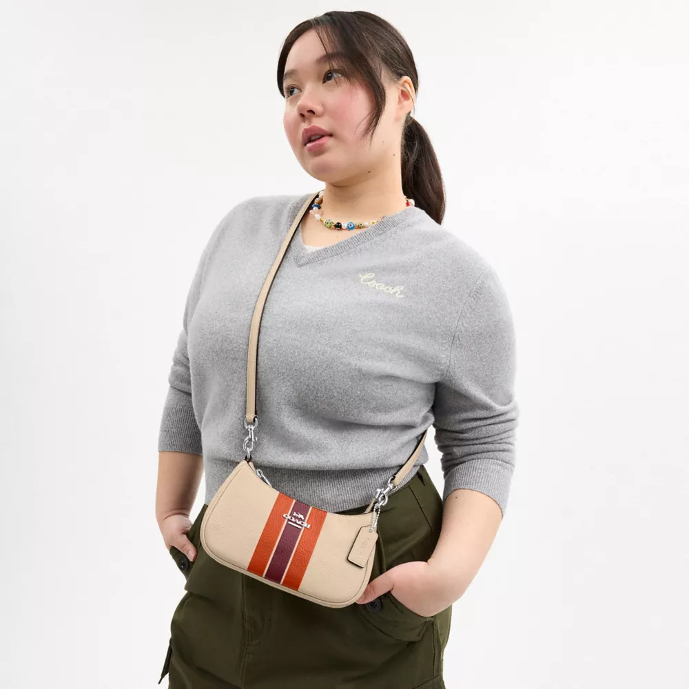 Сумка COACH Teri Mini Crossbody Bag With Stripe