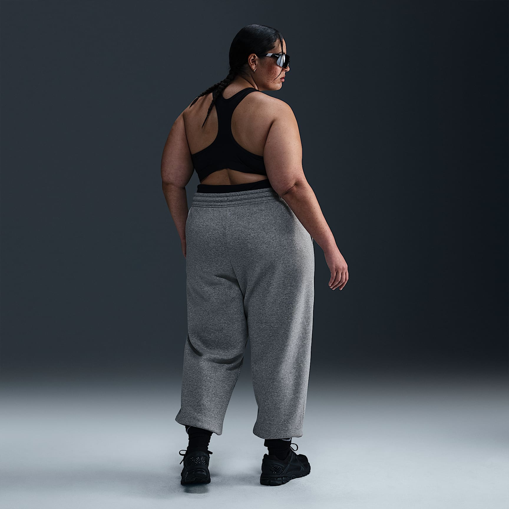 Nike Sportswear Phoenix Fleece Women's High-Waisted Oversized Sweatpants (Plus Size)