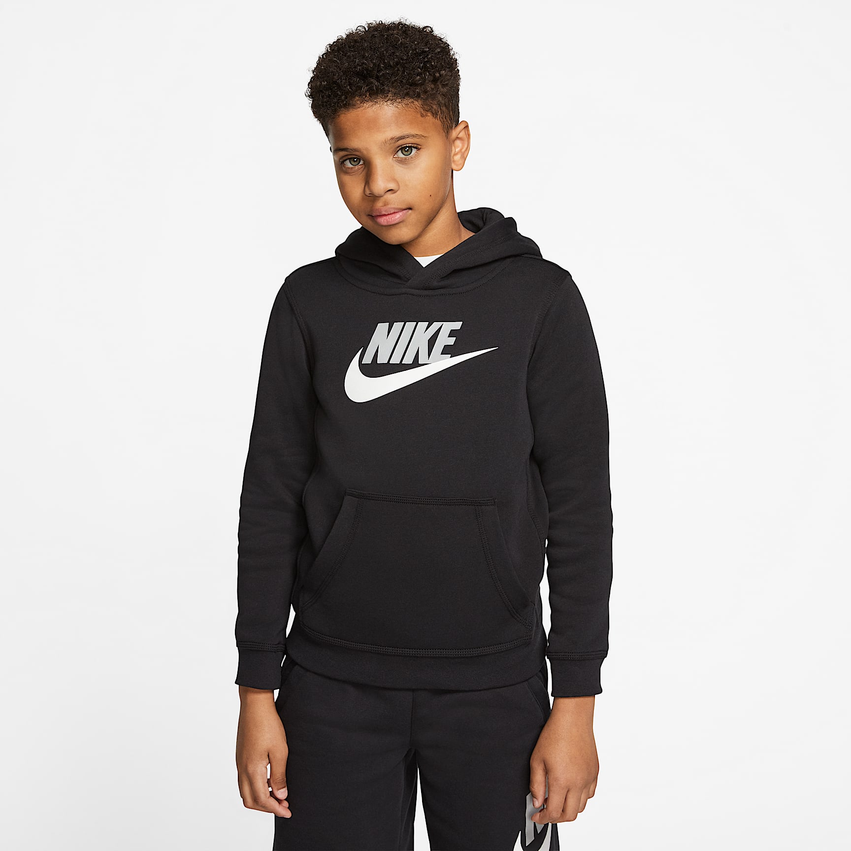 Nike Sportswear Club Fleece Big Kids’ Pullover Hoodie