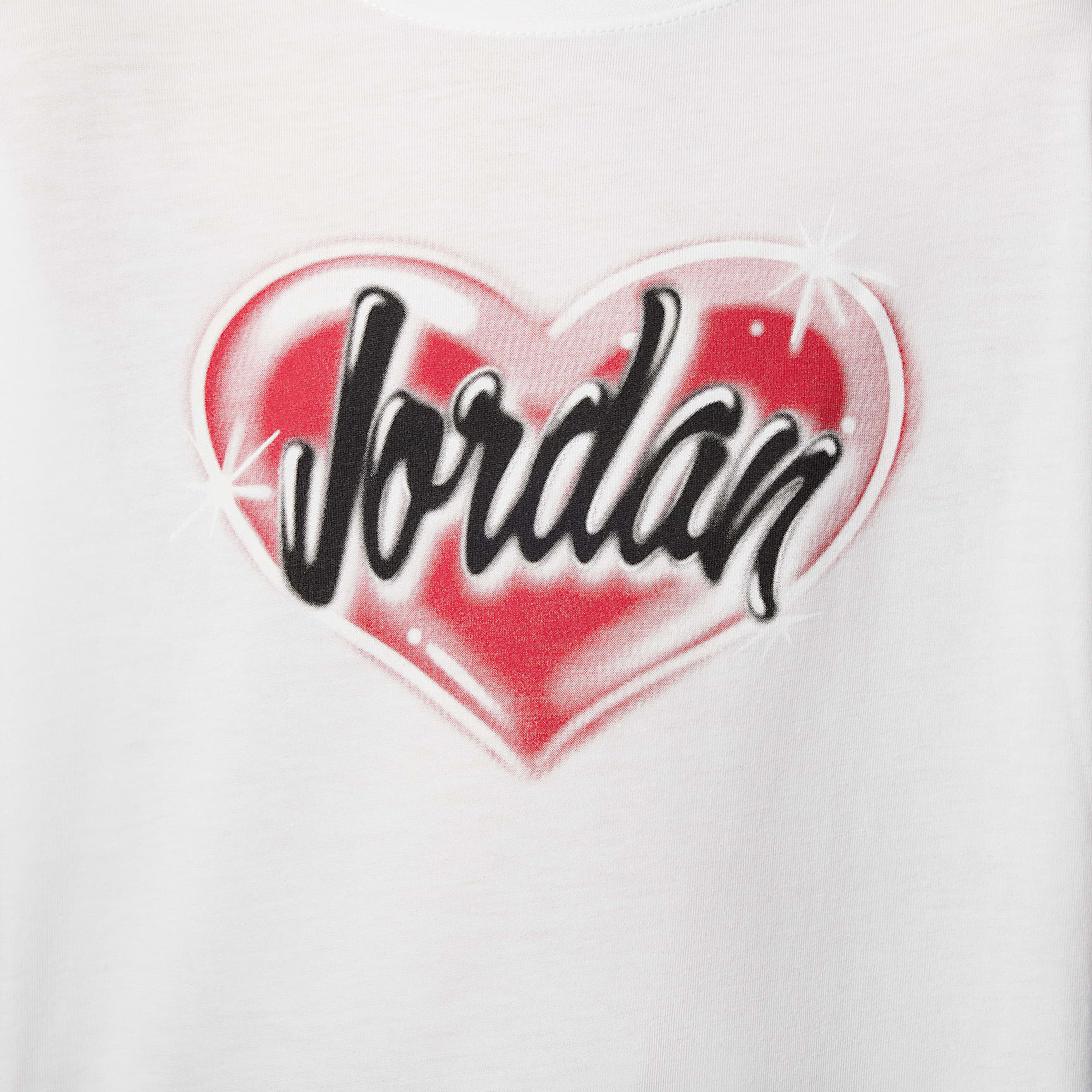Jordan Big Kids' Y2K Heart Graphic T-Shirt