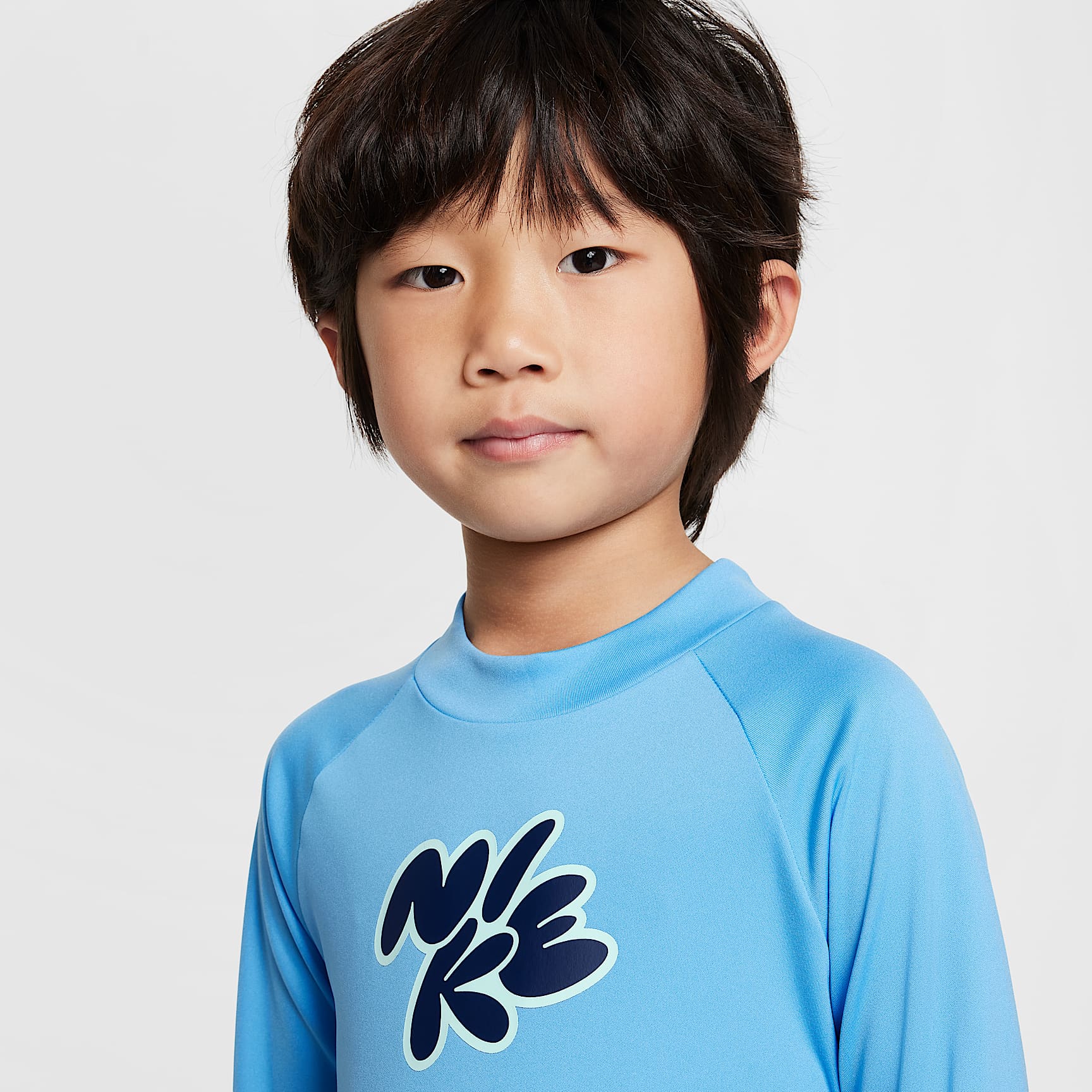 Nike Swim Hydroguard Little Kids' Long-Sleeve Top